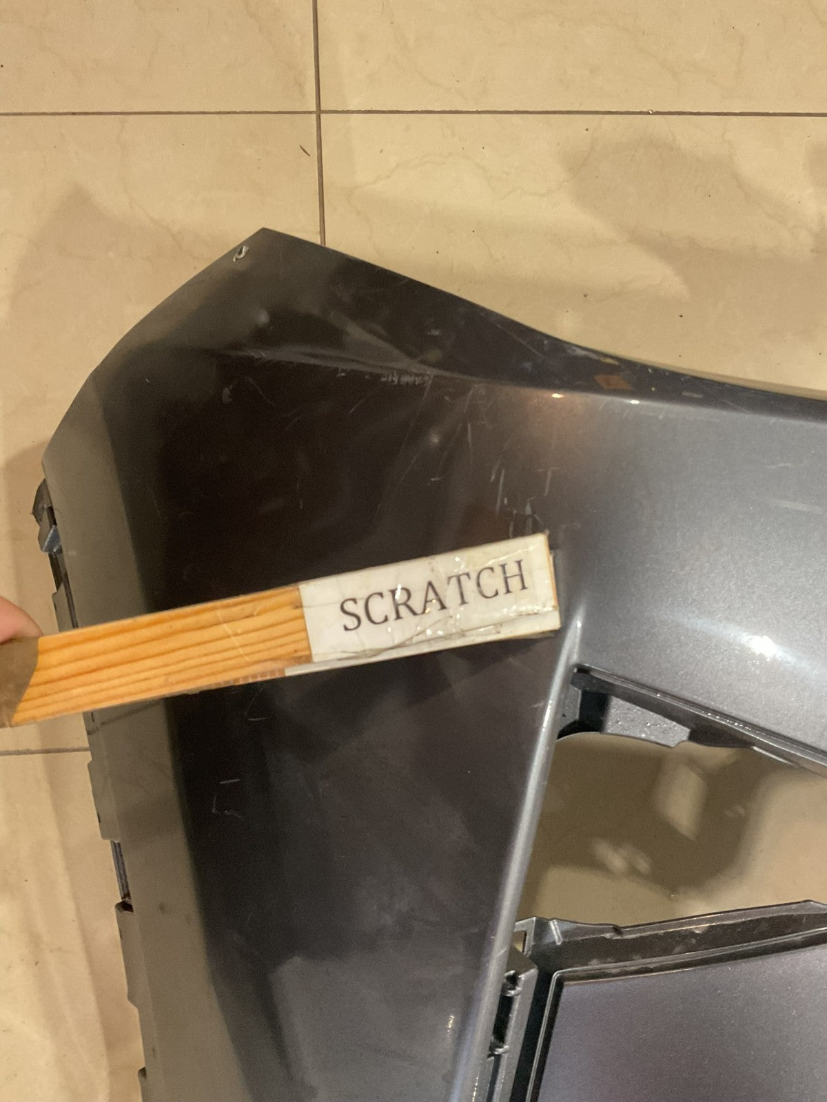 Front Bumper Cover Grey Lexus RX350 RX450H 16-2018 52119 0e270 OEM