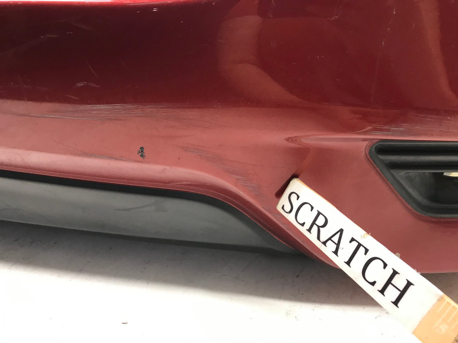 Rear Bumper Cover Nissan Sentra S SL SV FE S Red 2016-2018 85022-3YU0H OEM4