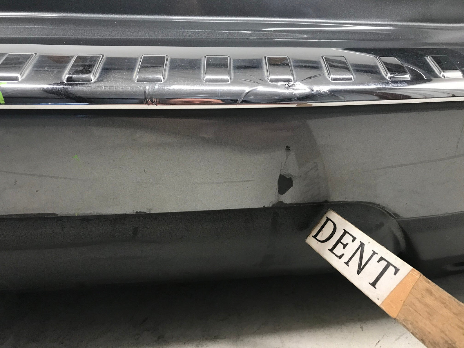 Rear Bumper Cover Gray 2014-2016 Nissan Rogue S/SL/SV 85022-9TA0H OEM