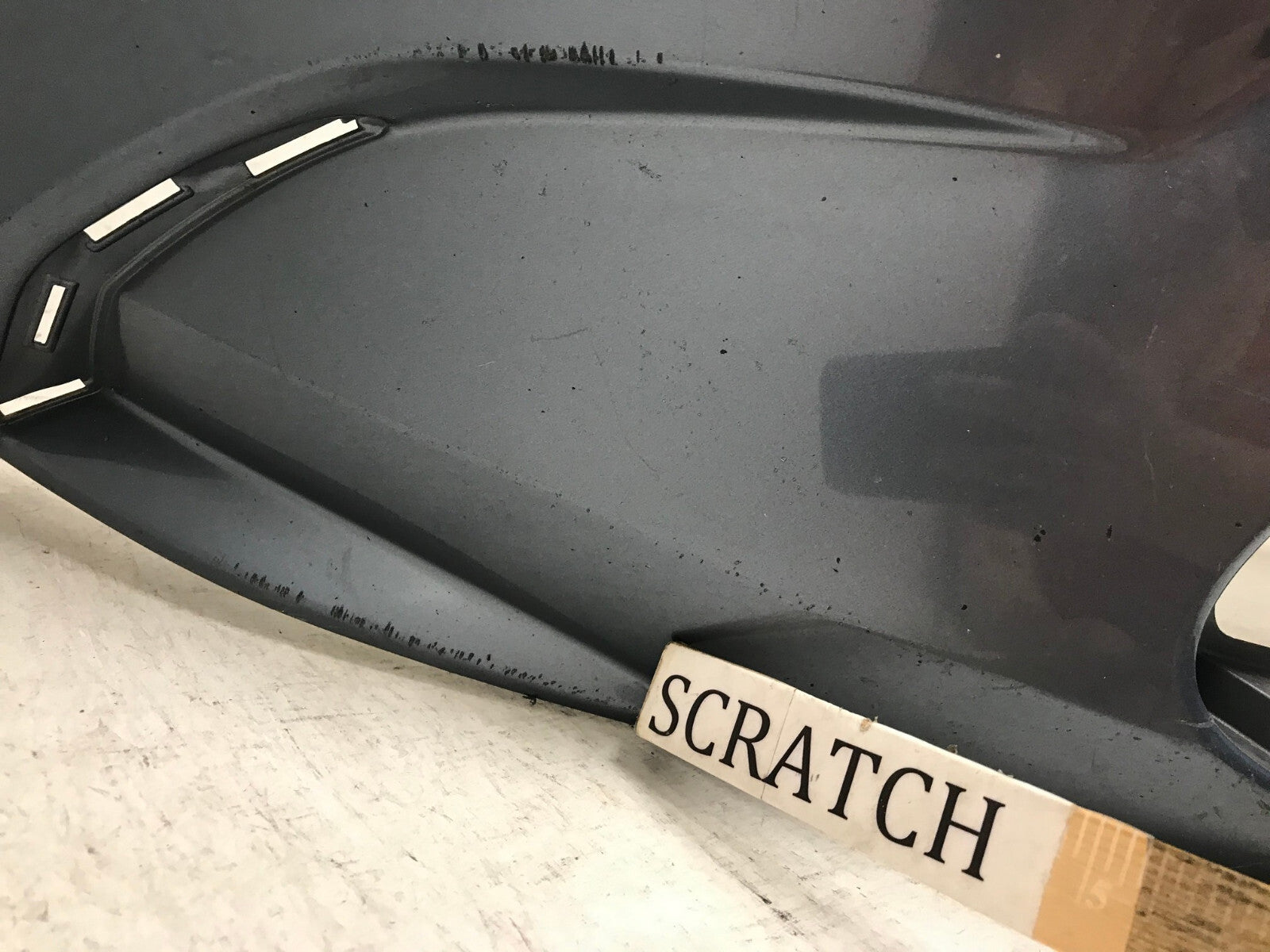 Front Bumper Cover Toyota Corolla Hatchback Grey 2018 2019 52119-12G00 OEM3