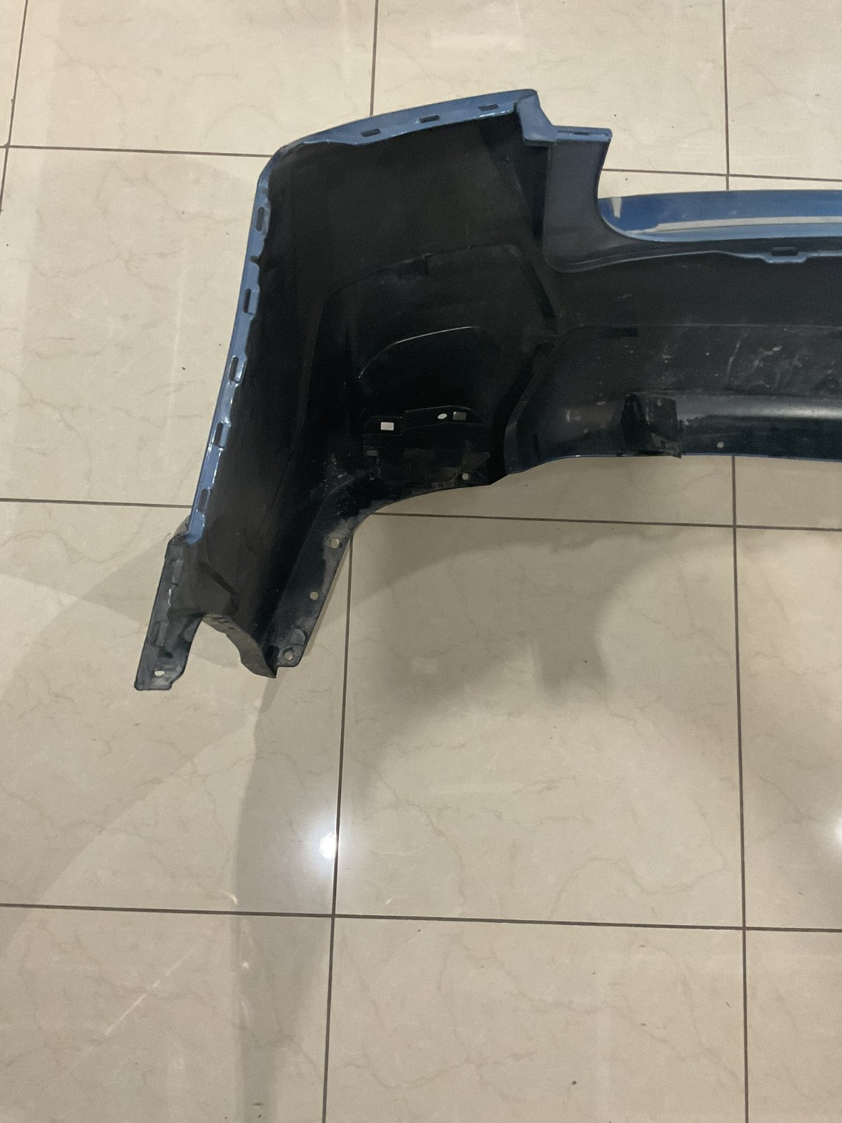 Rear Bumper Cover Blue Subaru CrossTrek 2018 2019 57704FL250 OEM