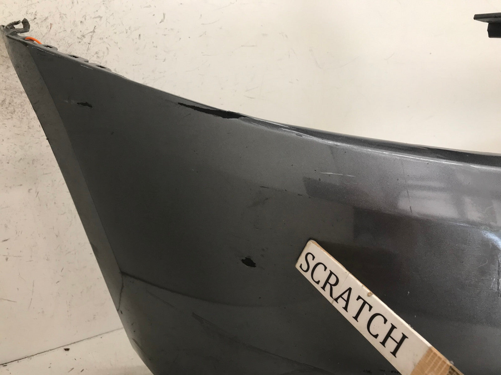Front Bumper Cover Gray Nissan Sentra 2013-2015 62022-3SH0H OEM