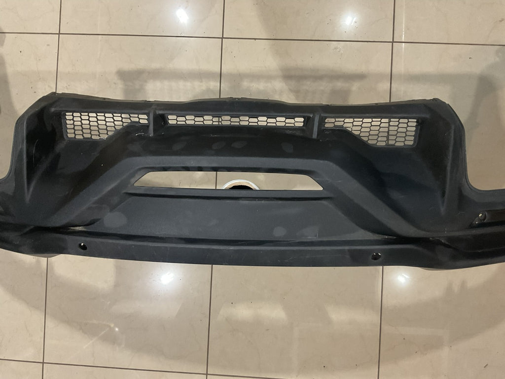 Rear Lower Bumper Cover Valance Black 2018-2020 Ford Mustang pr3b+17f954 OEM