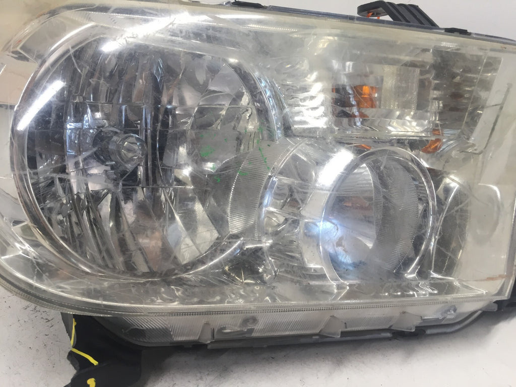 Headlight Damaged Halogen Right Passenger RH Toyota Sequoia Tundra 2008-2013 OEM