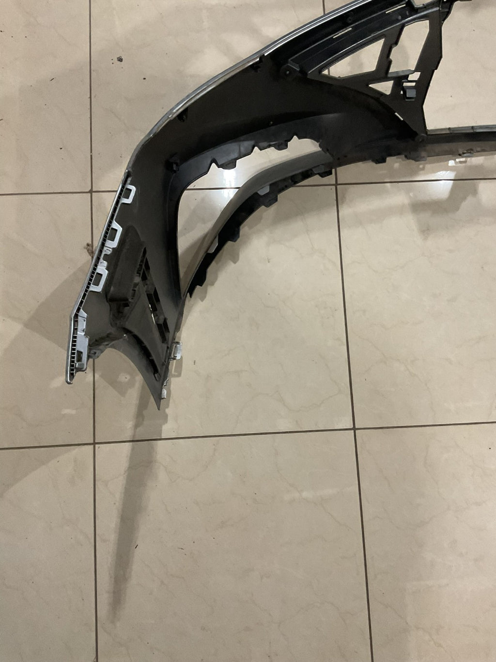 Front Bumper Cover Silver 2020 2021 2022 2023 Hyundai Sonata OEM