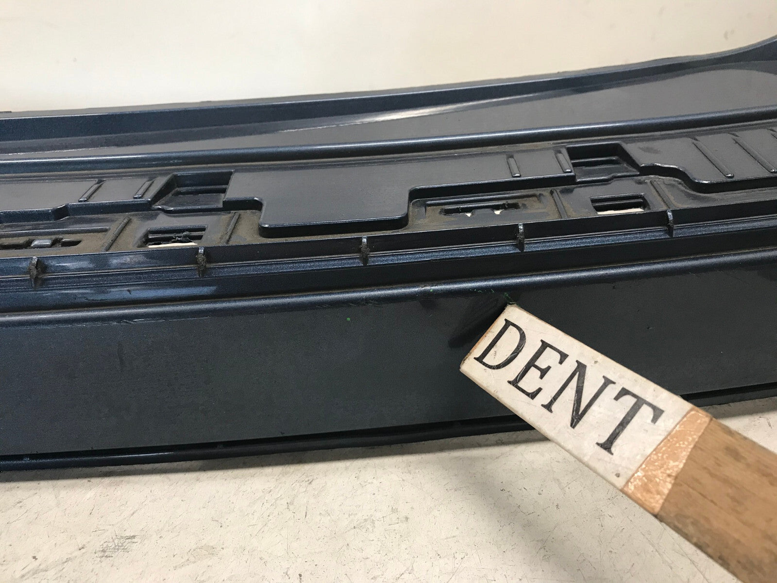 Rear Upper Bumper Cover Blue Ford Explorer Base/XLT/Sport/Limited 18-2019 OEM