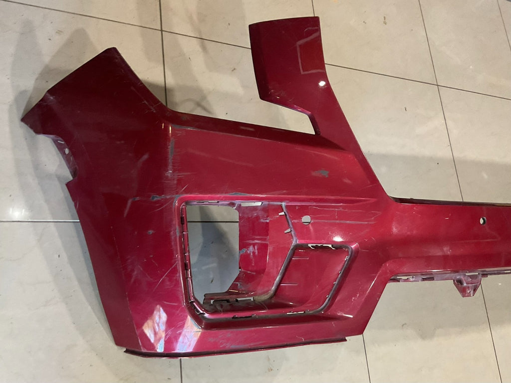 Front Upper Bumper Cover Red GMC Yukon 2021-2024 CAPA