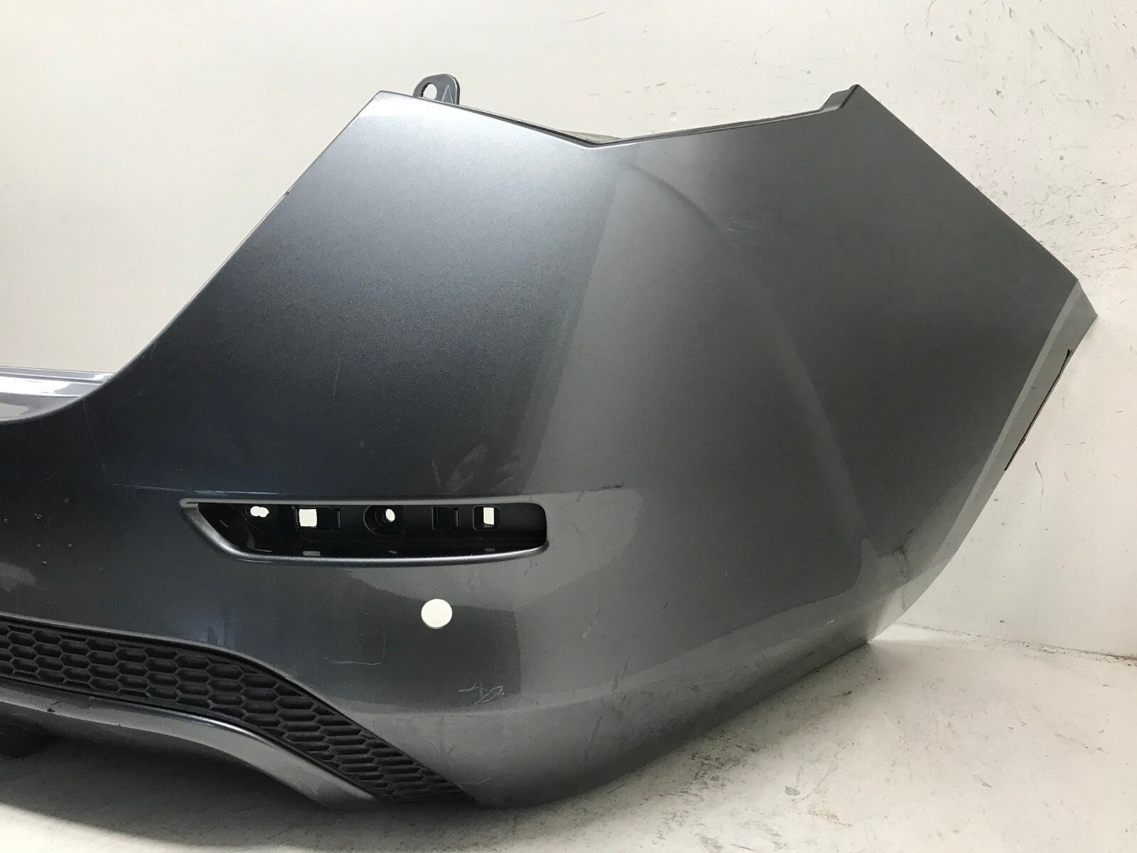 Rear Bumper Used Gray 20 2021 Nissan Sentra S/SV w/Sensor Holes 85022-6LB0H OEM