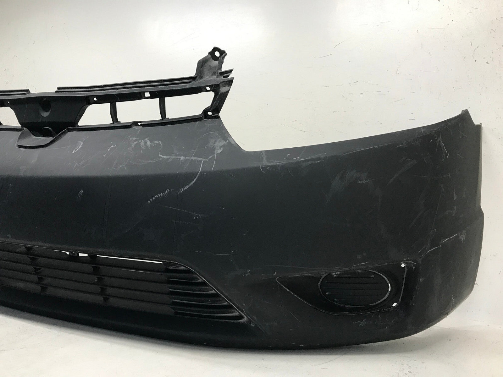 Front Bumper cover Honda Civic Coupe Black 2006-2008 CAPA