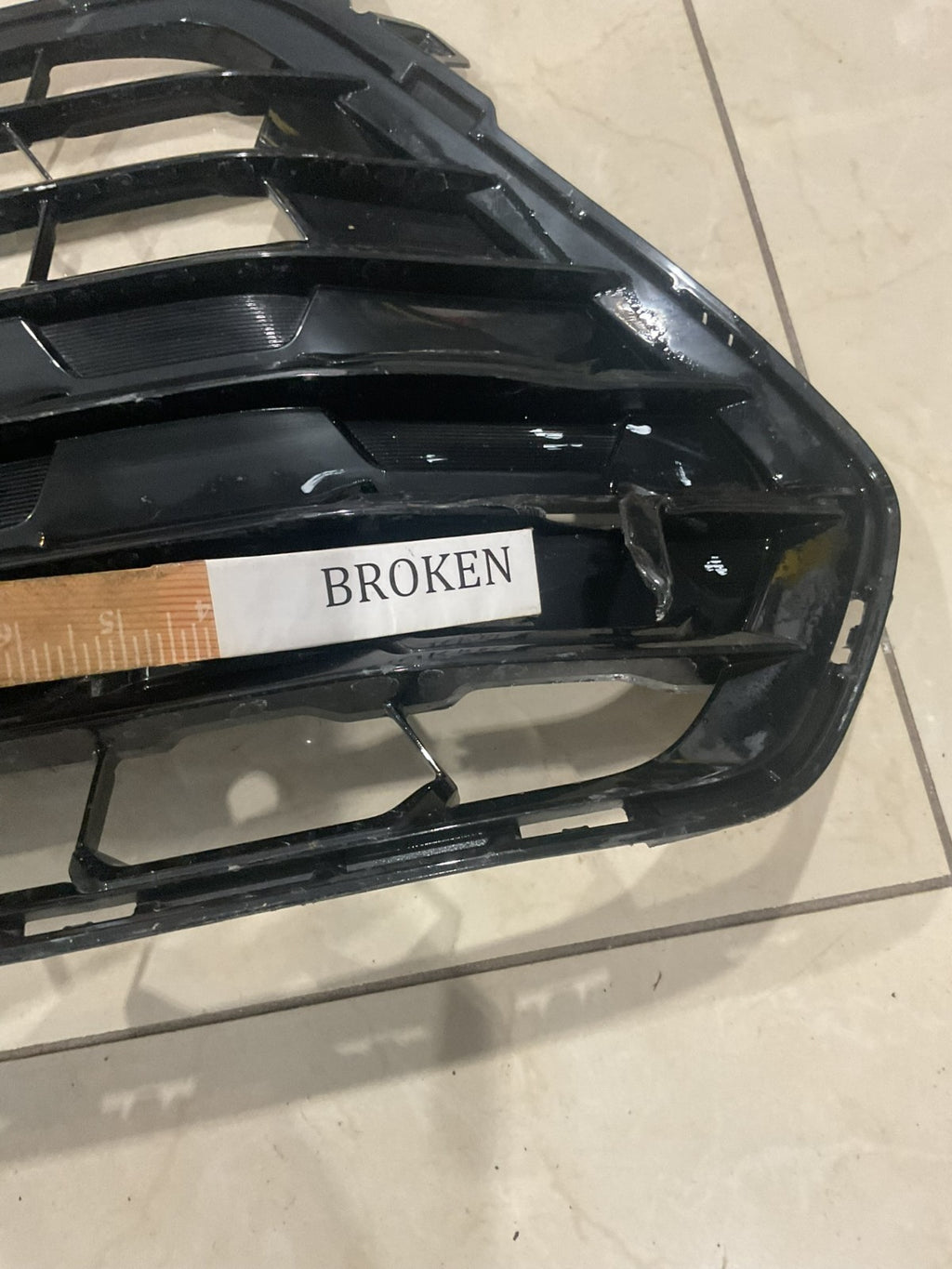 Grill Grille Black Toyota Highlander 2024 53112+0e400 OEM