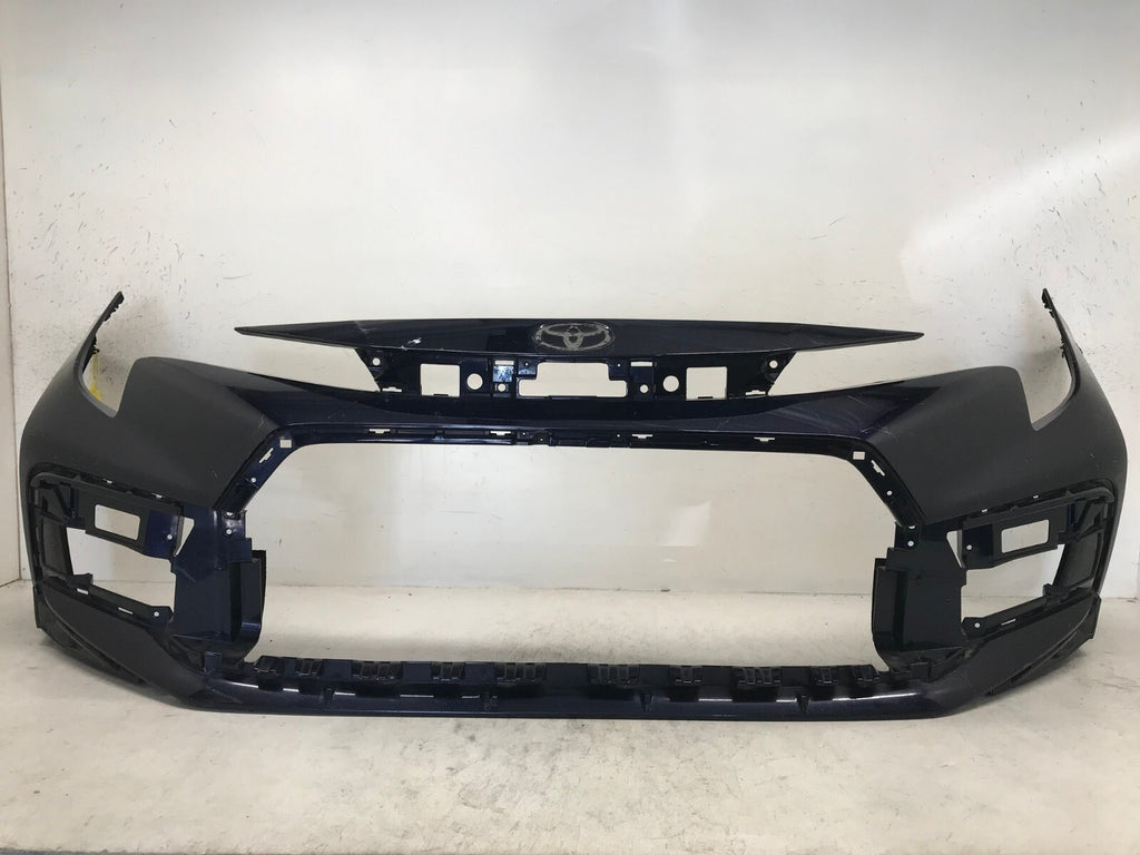 Front Bumper Cover Blue Toyota Corolla SE XSE Hatchback 19 20 52119-02P10 OEM