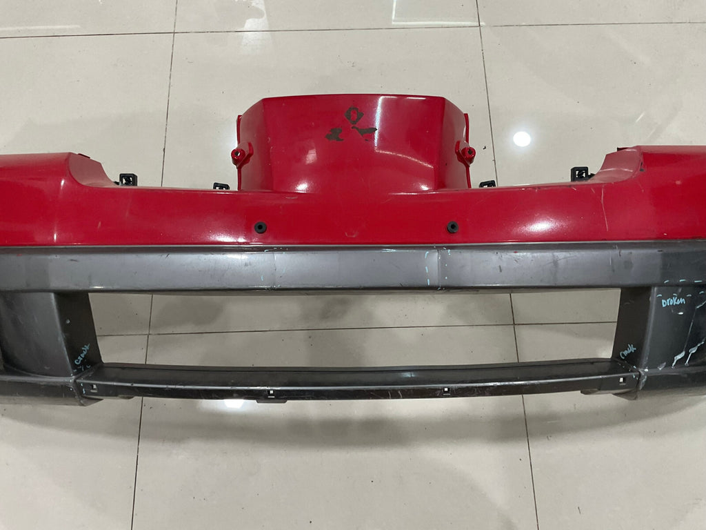 Front Bumper Cover Red Mitsubishi Outlander 03 04 05 06 CAPA
