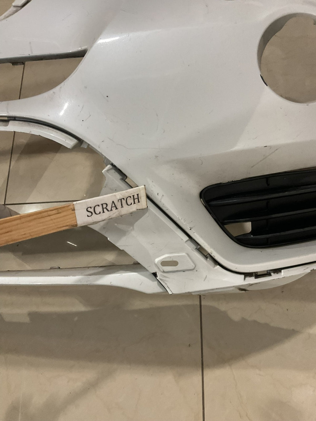Front Bumper Cover White 2020 2021 2022 BMW X1 F48 CAPA