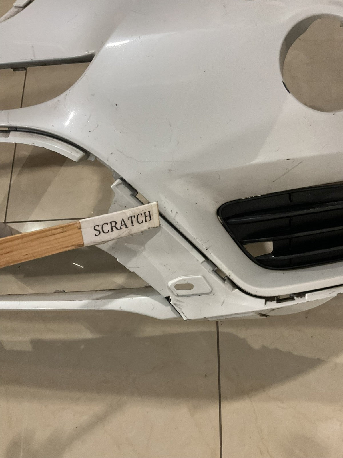 Front Bumper Cover White 2020 2021 2022 BMW X1 F48 CAPA