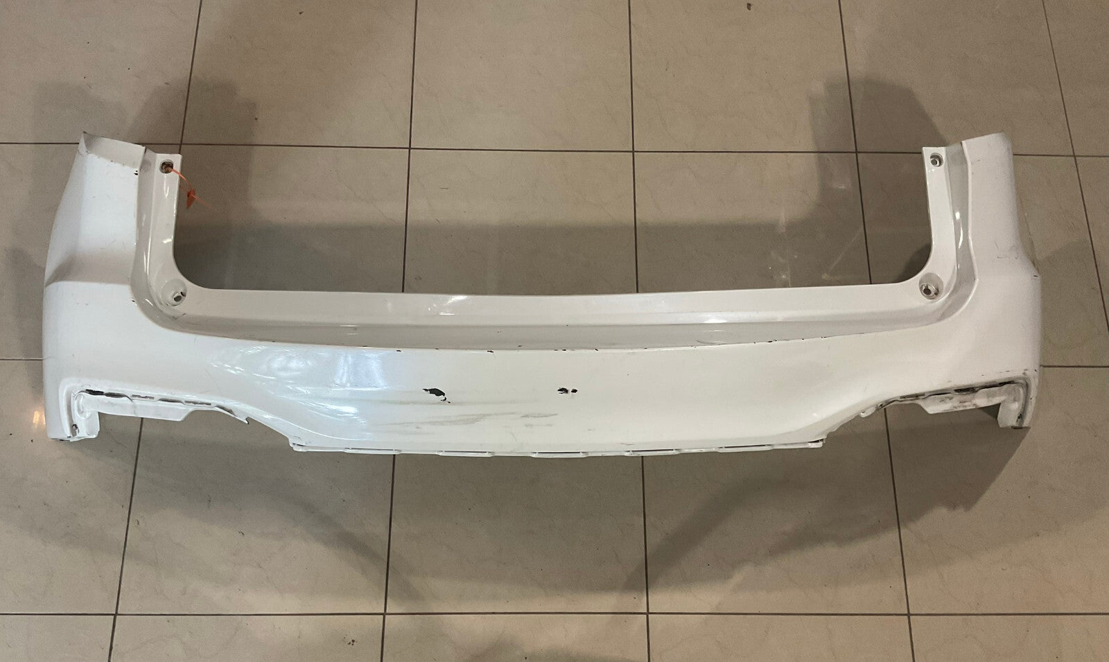 Rear Bumper Cover White Acura RDX Base Tech 2016-2018 CAPA