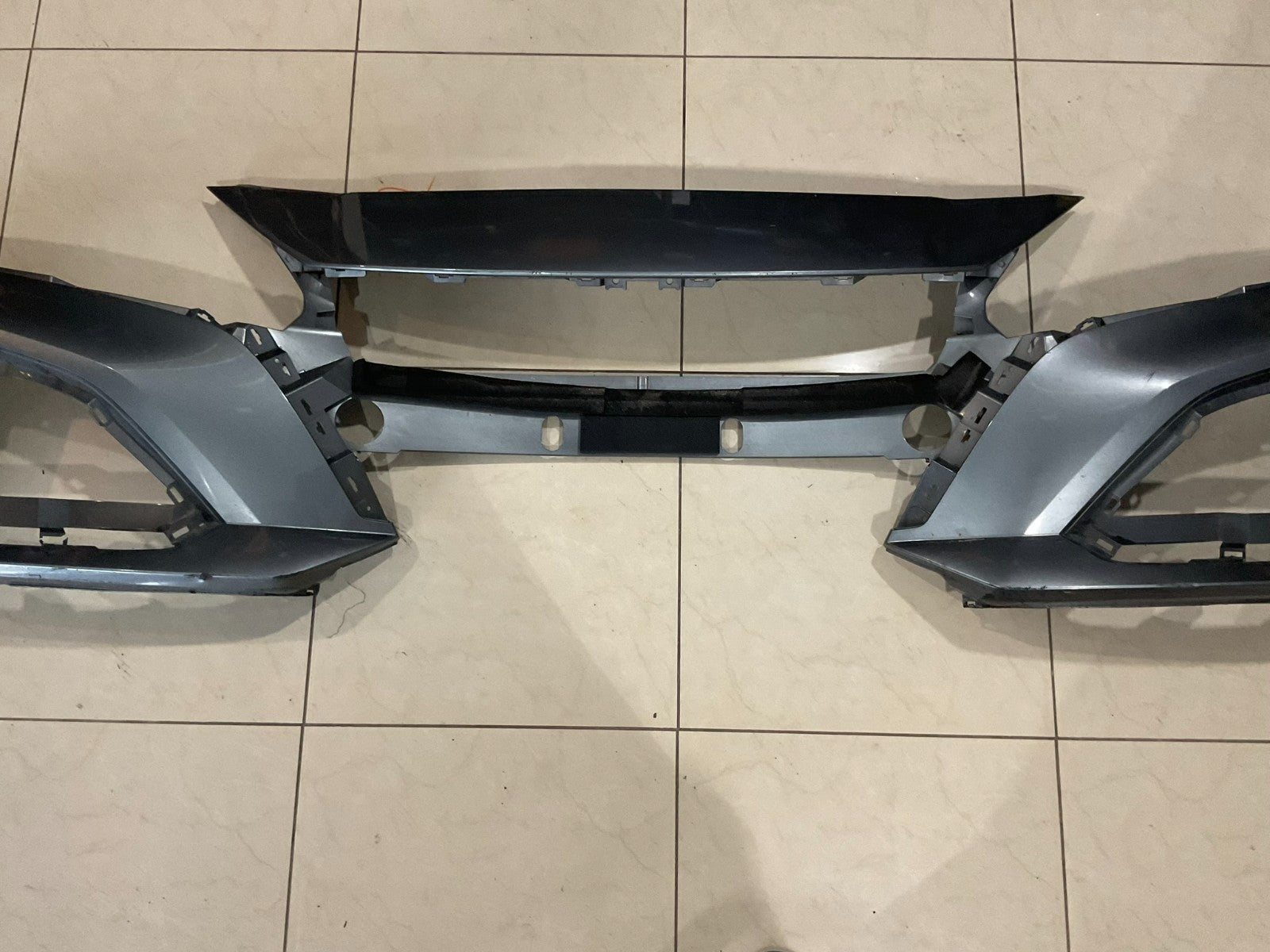Front Bumper Cover Grey 2023 2024 Nissan Altima 62022+9hf0h OEM