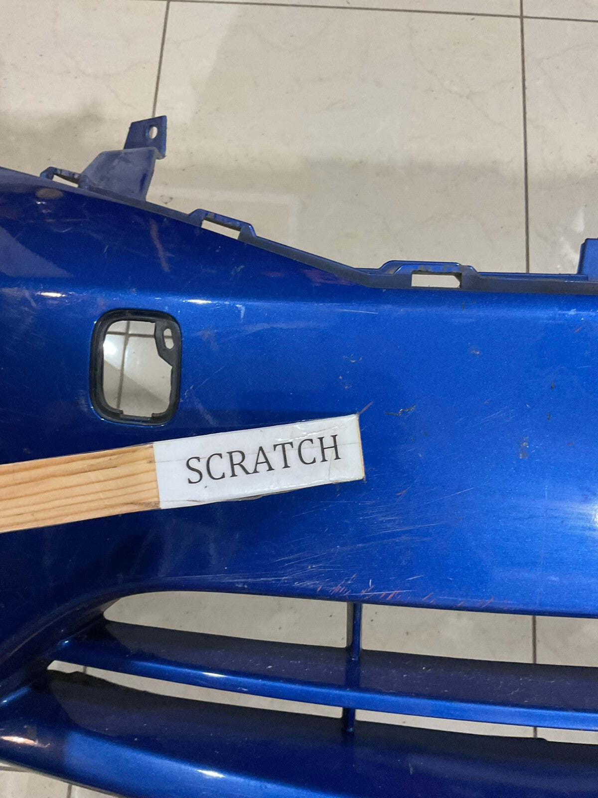 Front Bumper Cover Blue Nissan Versa Note 2014 15 2016 62022-3VY0H OEM