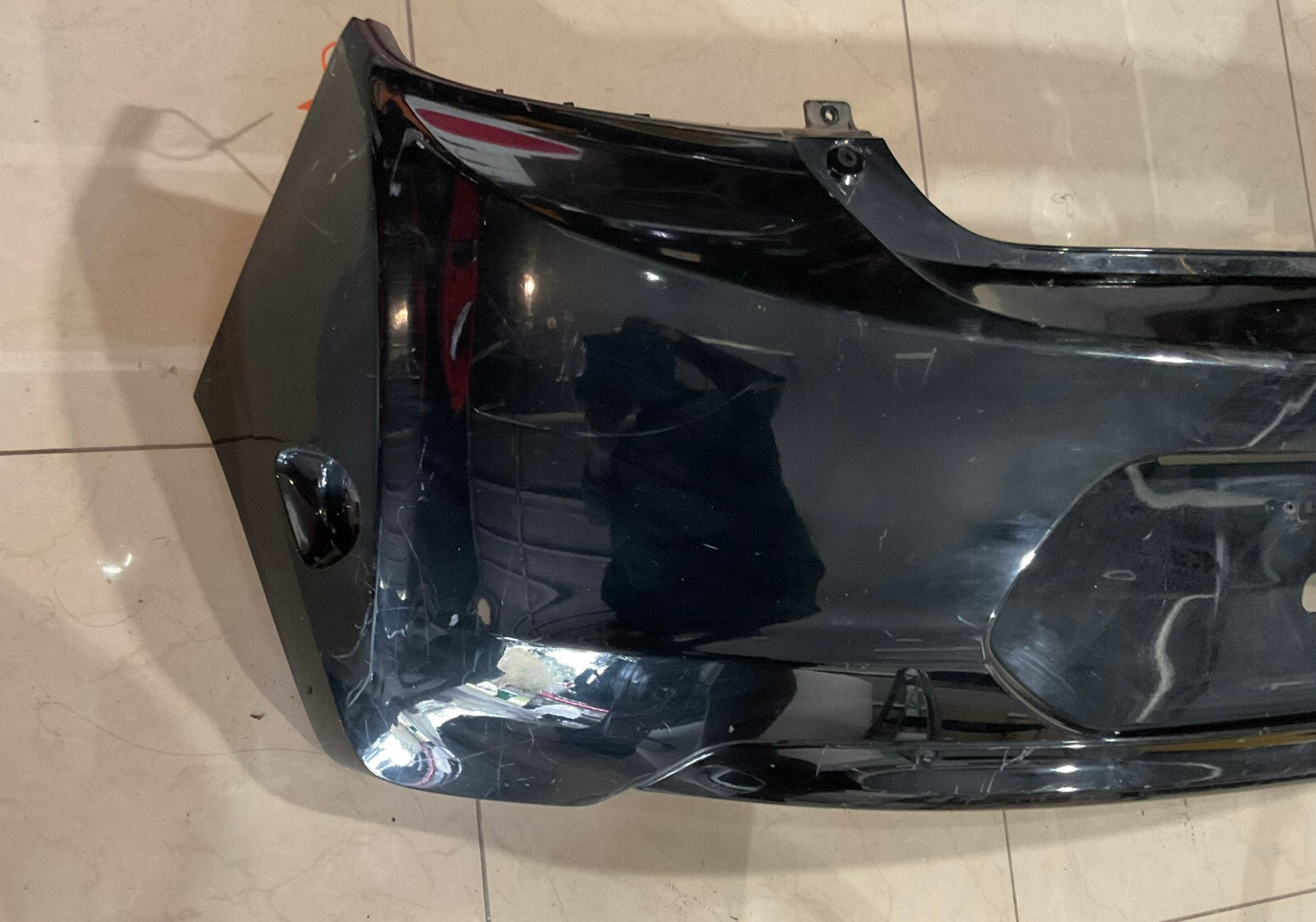 Front Bumper Cover Black 2014-2015 Mitsubishi Mirage ES/DE 6410C033ZZ OEM