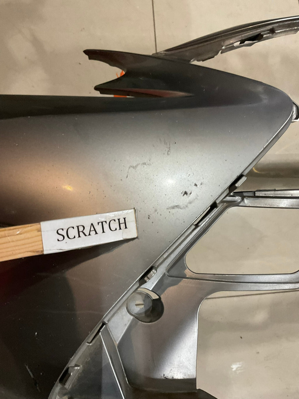 Front Bumper Cover Grey Lexus ES350 ES300H Base 52119-33A30 OEM
