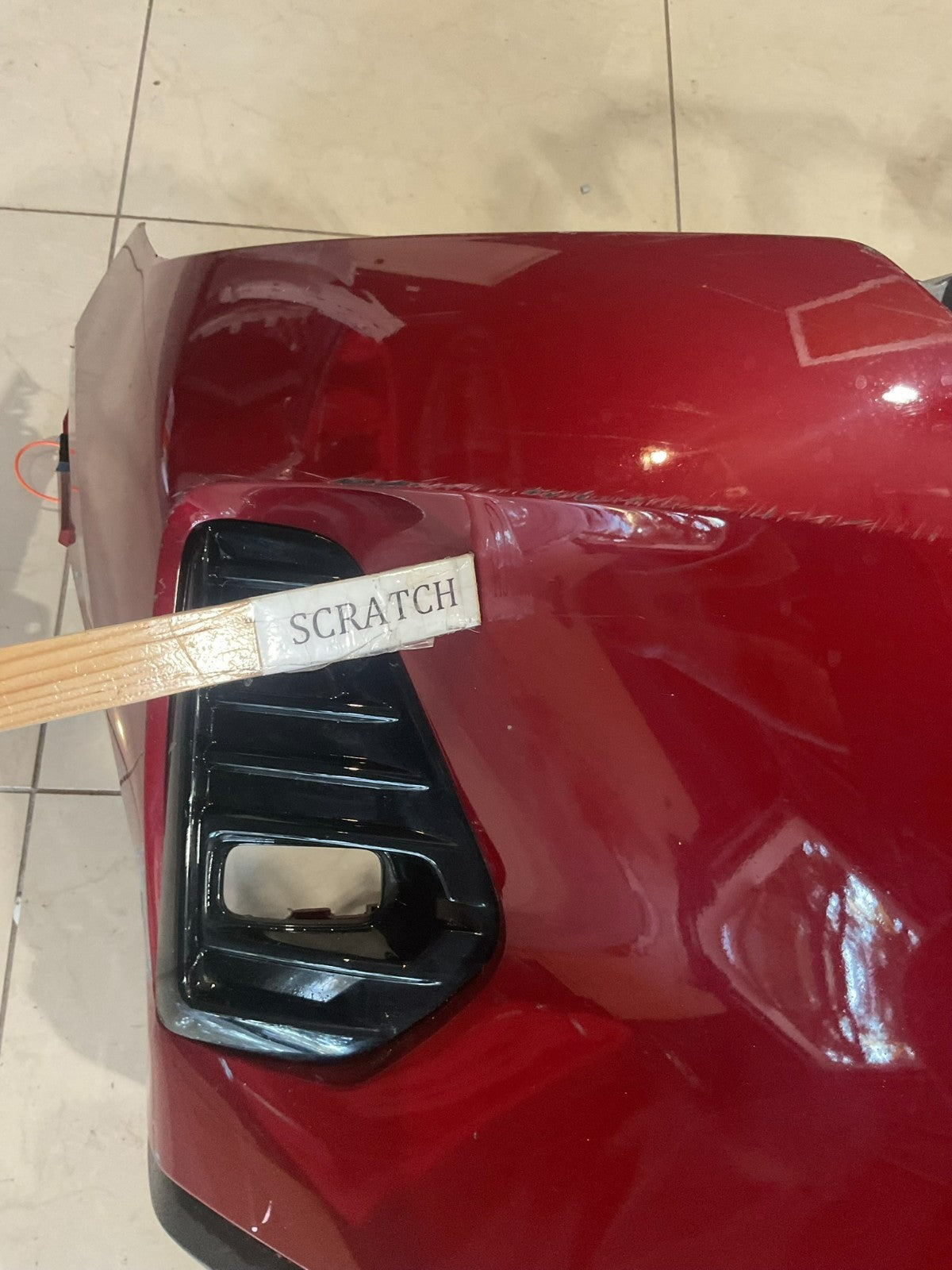 Front Bumper Cover Red 2021 2022 Nissan Kicks S/SV/SR 62022+5r00h OEM
