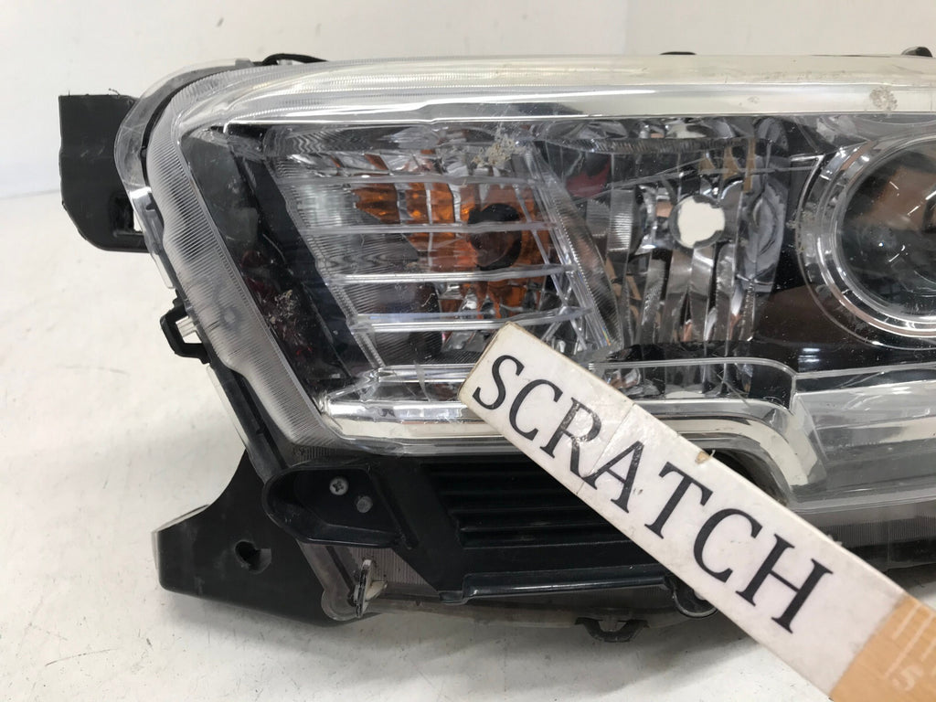 Headlight Damaged Left LH Driver Toyota Tacoma 2016-2022 CAPA
