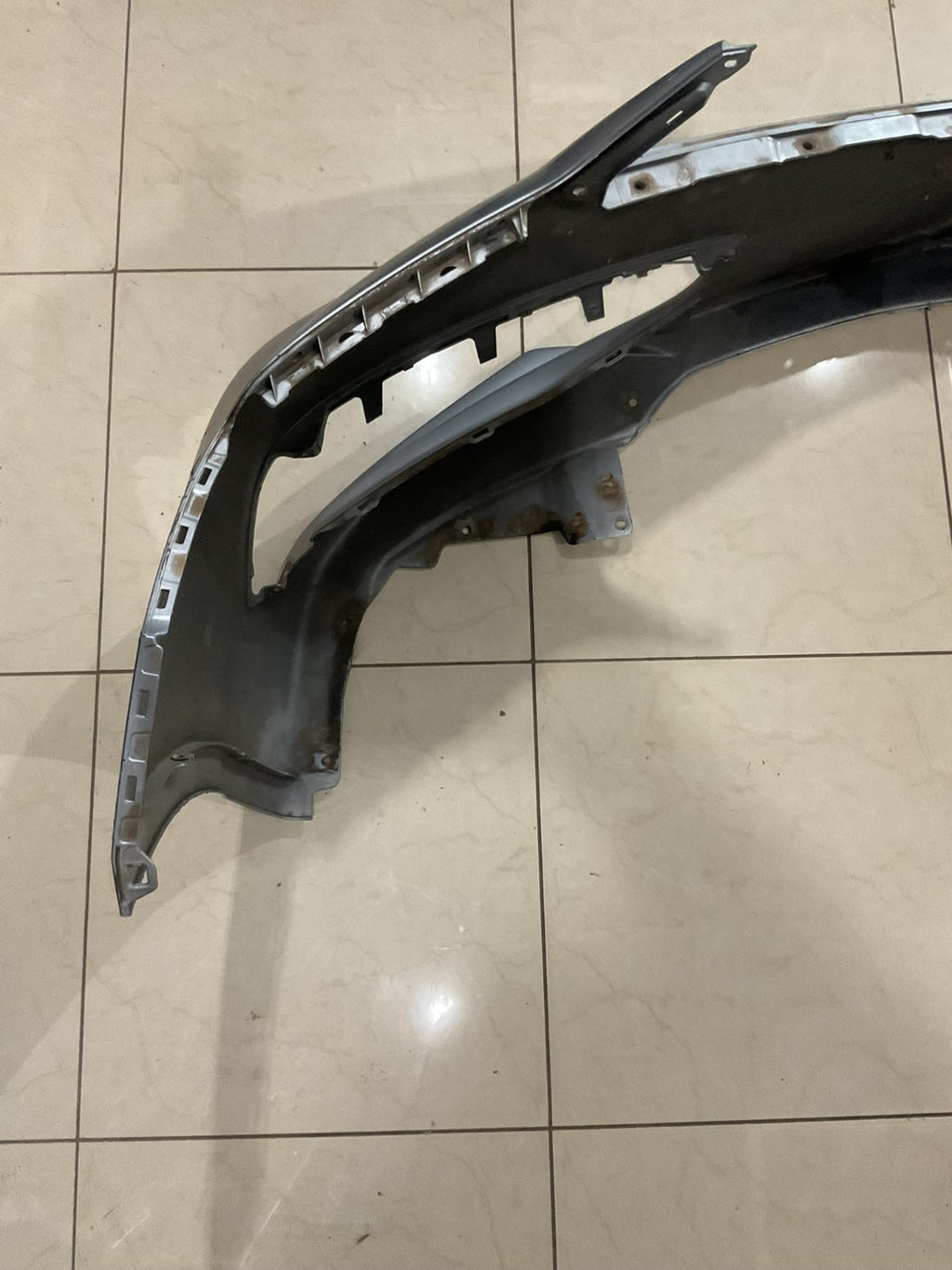 Front Bumper Cover Silver 2018 Acura TLX 71101+tz3+a500 OEM