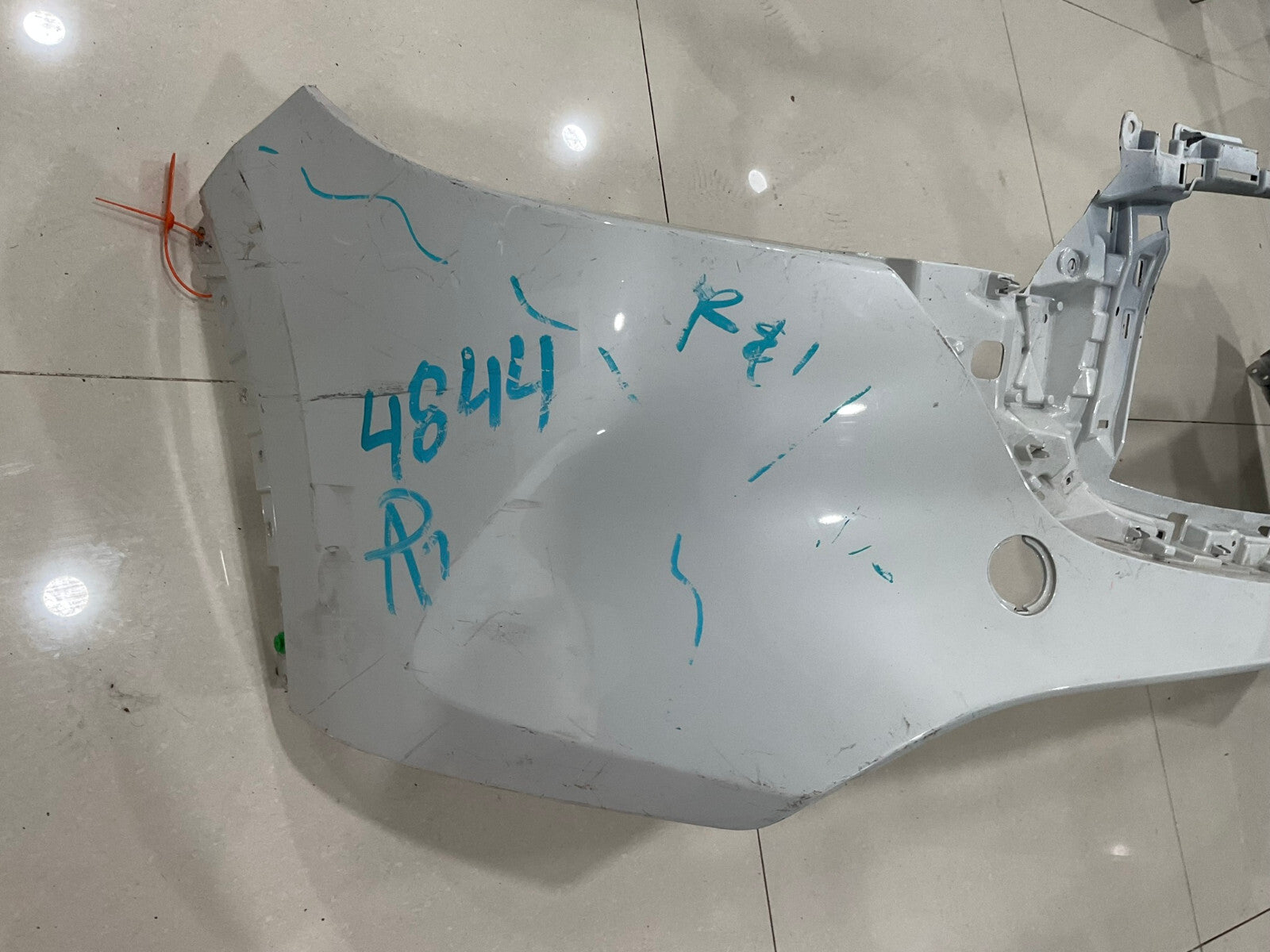 Front Bumper Cover White 2022-2023 Mazda CX-5 CX5 KSD4-50031 OEM