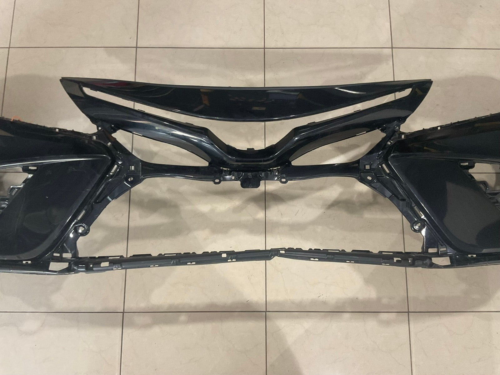 Front Bumper Cover Black 2021-2023 Toyota Camry SE/XSE/Hybrid SE 52119+06E20 OEM