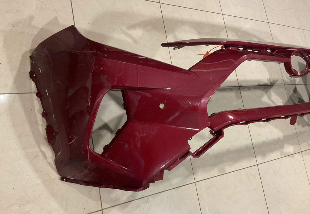 Front Bumper Cover Red 2022-2023 Toyota RAV4 52119+42b20 OEM