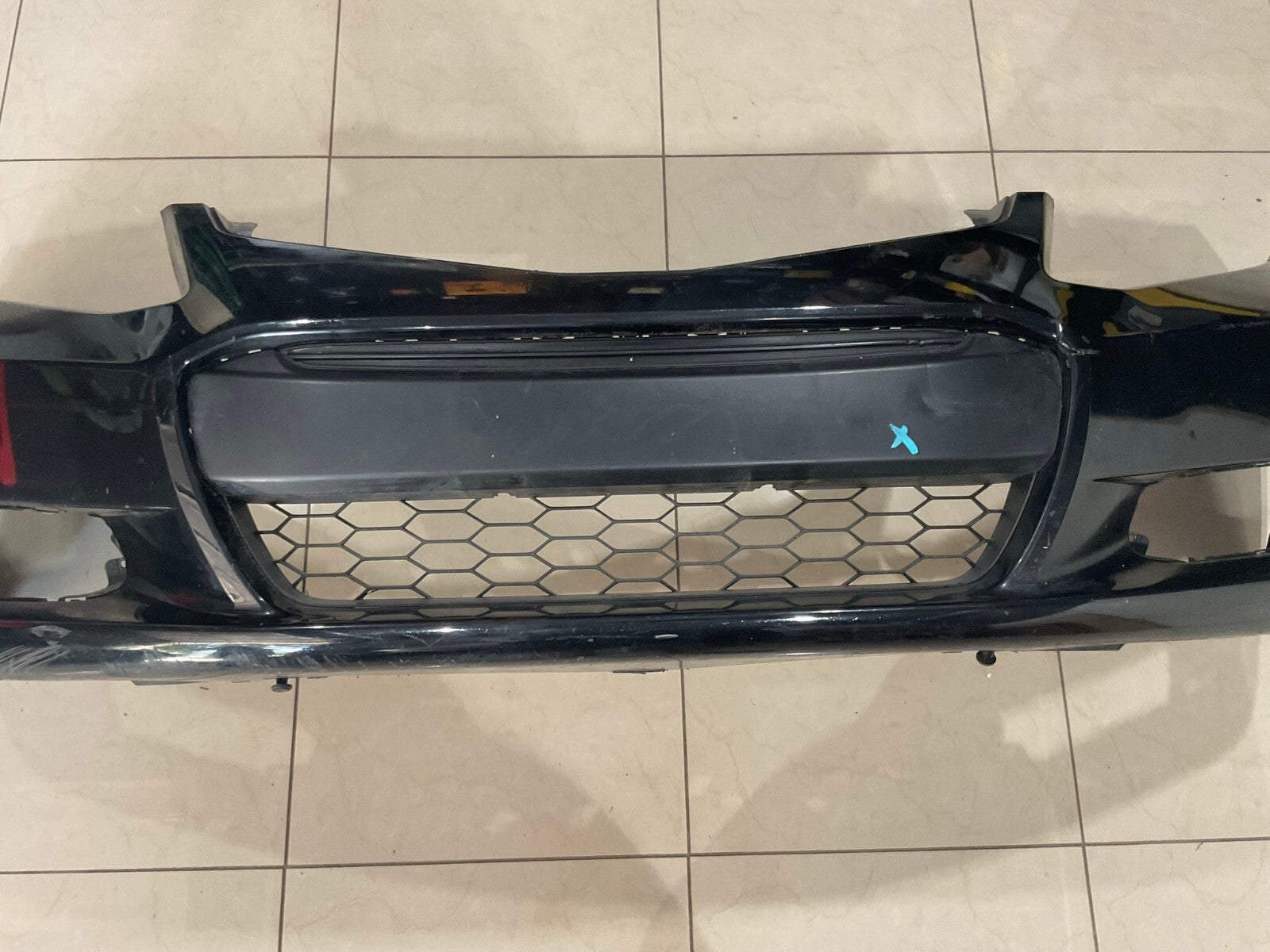 Front Bumper Cover Black Honda Civic 2012-2013 CAPA