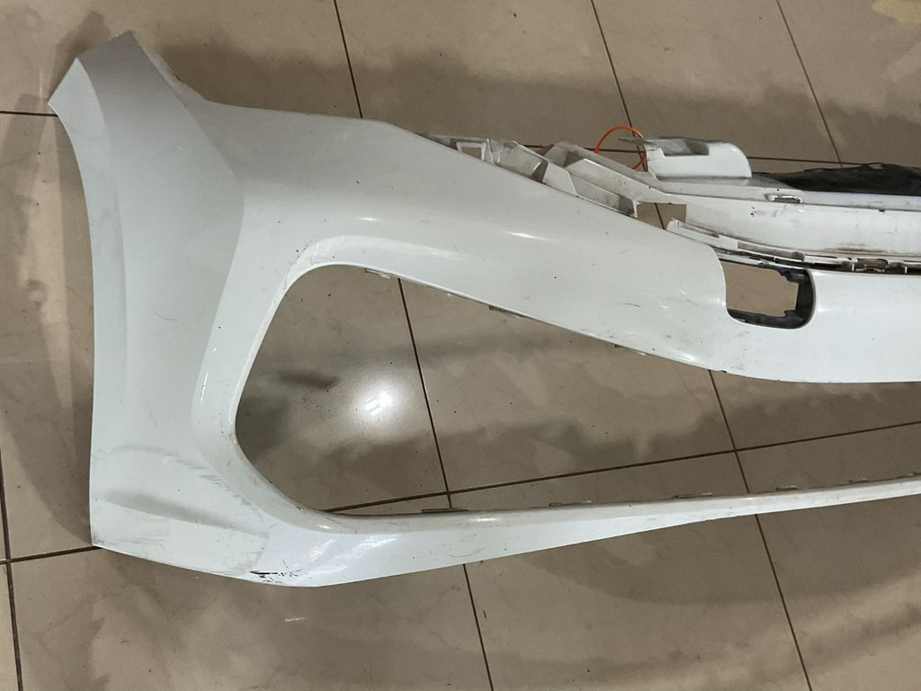 Front Bumper Cover White 2019-2020 Volkswagen Jetta CAPA