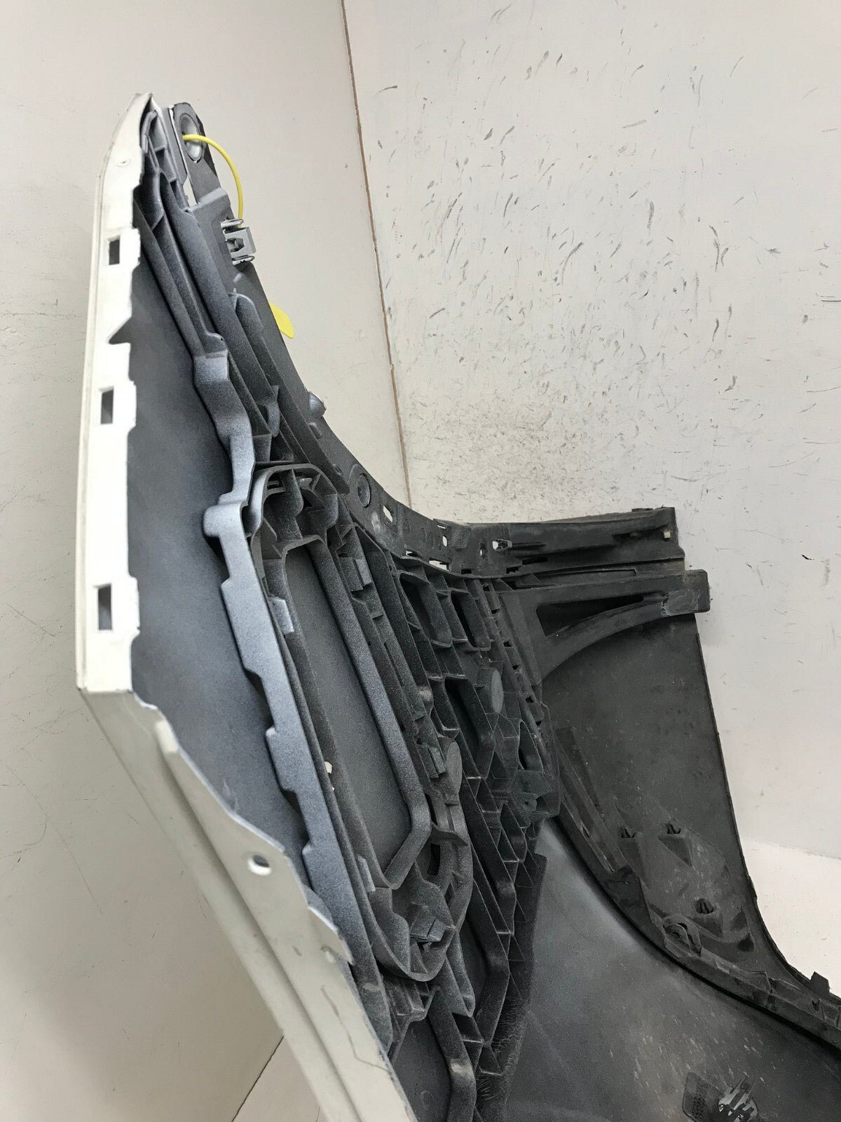 Rear Bumper Cover Porsche Cayenne w/Sensor Holes White 2011-2015 7P5807421 OEM
