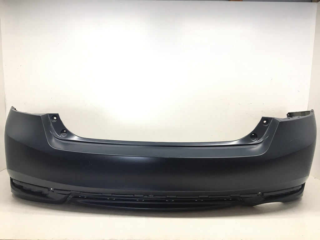 Rear Bumper Cover Honda Accord EX LX EX L Single Exhaust 2016 2017 CAPA