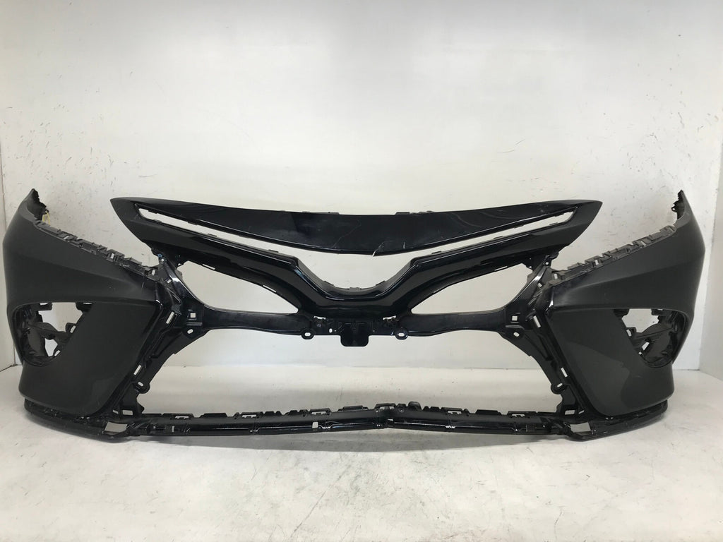 Front Bumper Cover Toyota Camry SE XSE Hybrid SE Black 18 2019 52119-06E20 OEM4
