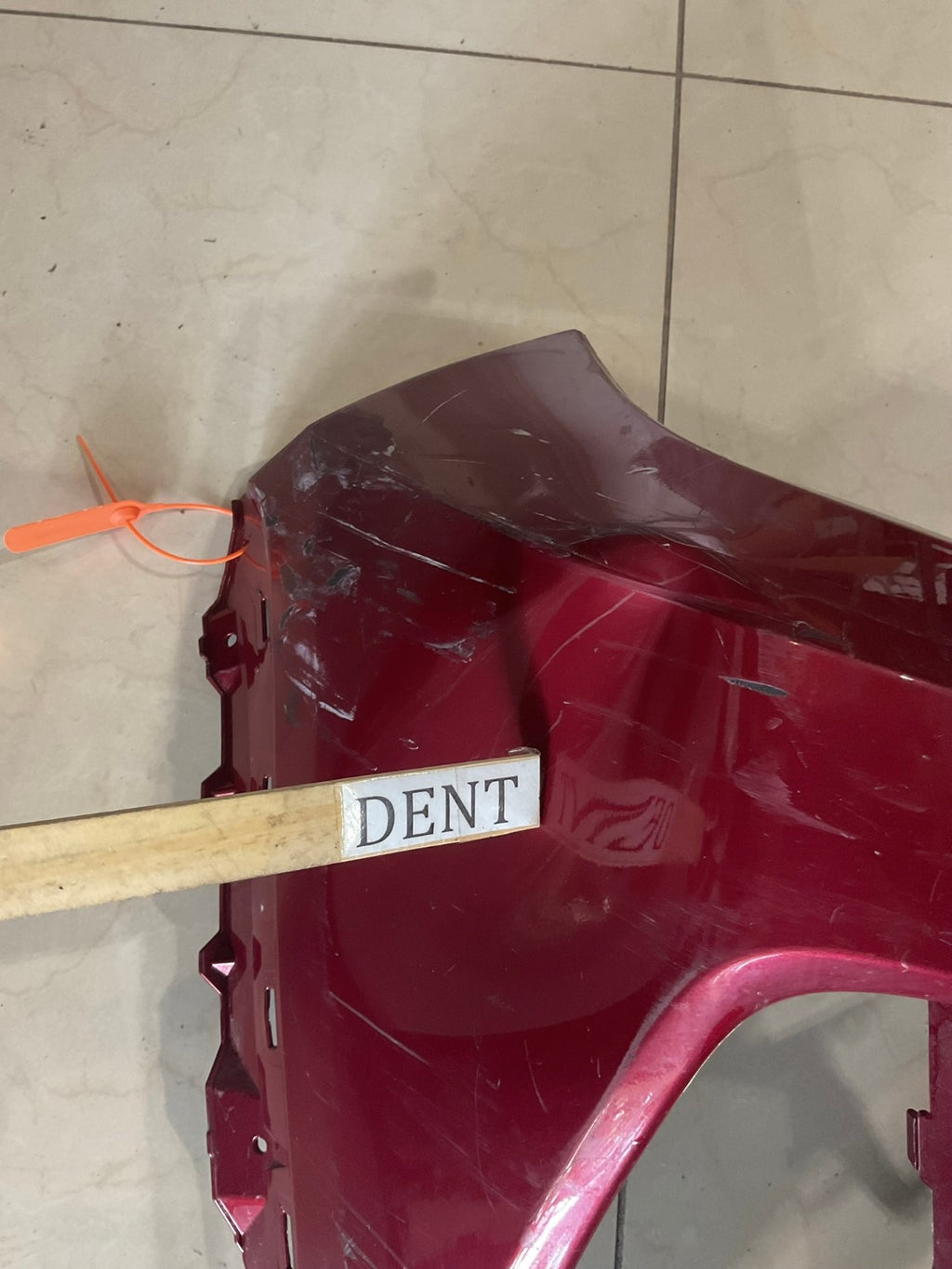 Front Bumper Cover Red 2022-2023 Toyota RAV4 52119 42b20 OEM