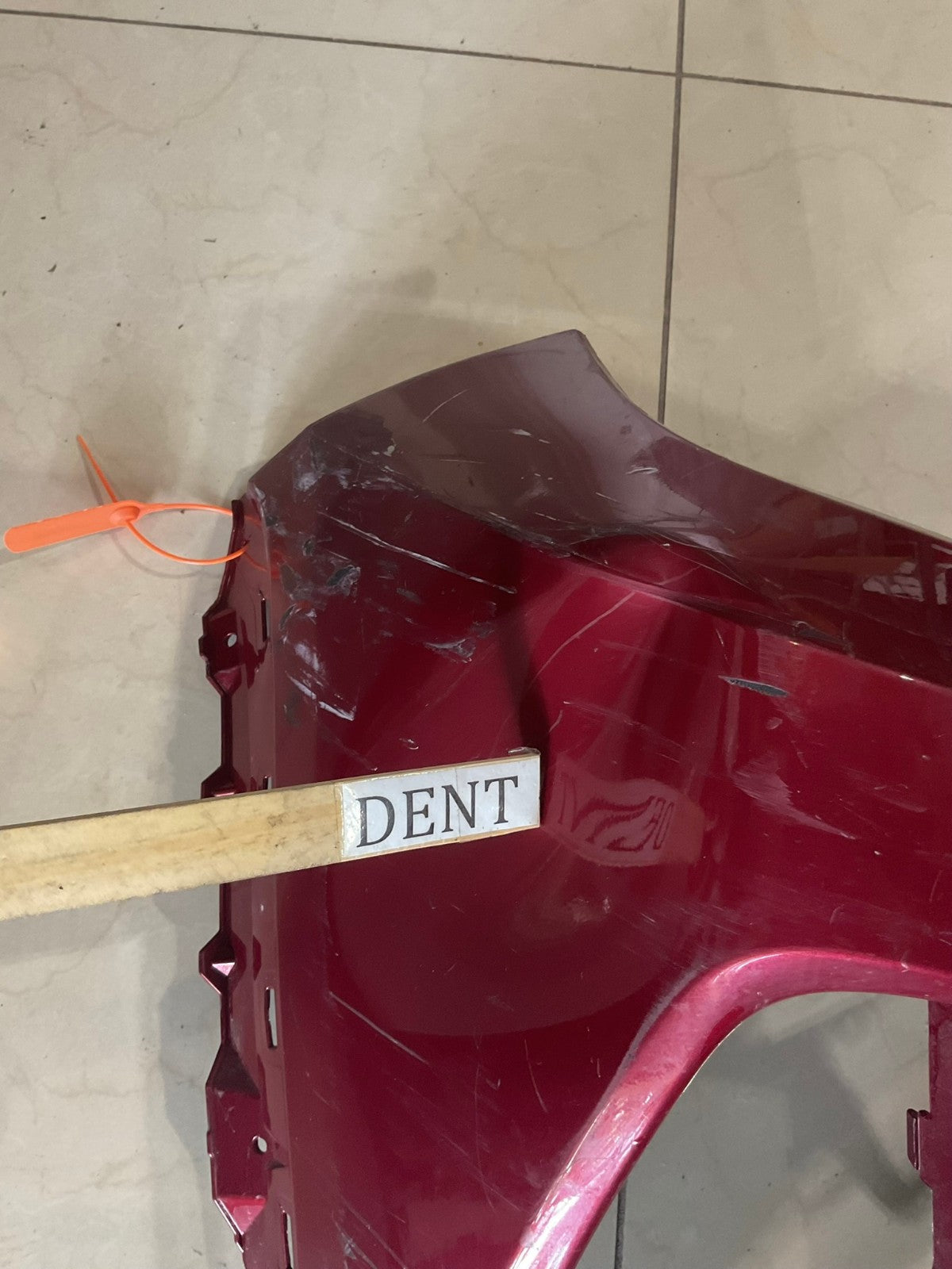 Front Bumper Cover Red 2022-2023 Toyota RAV4 52119 42b20 OEM