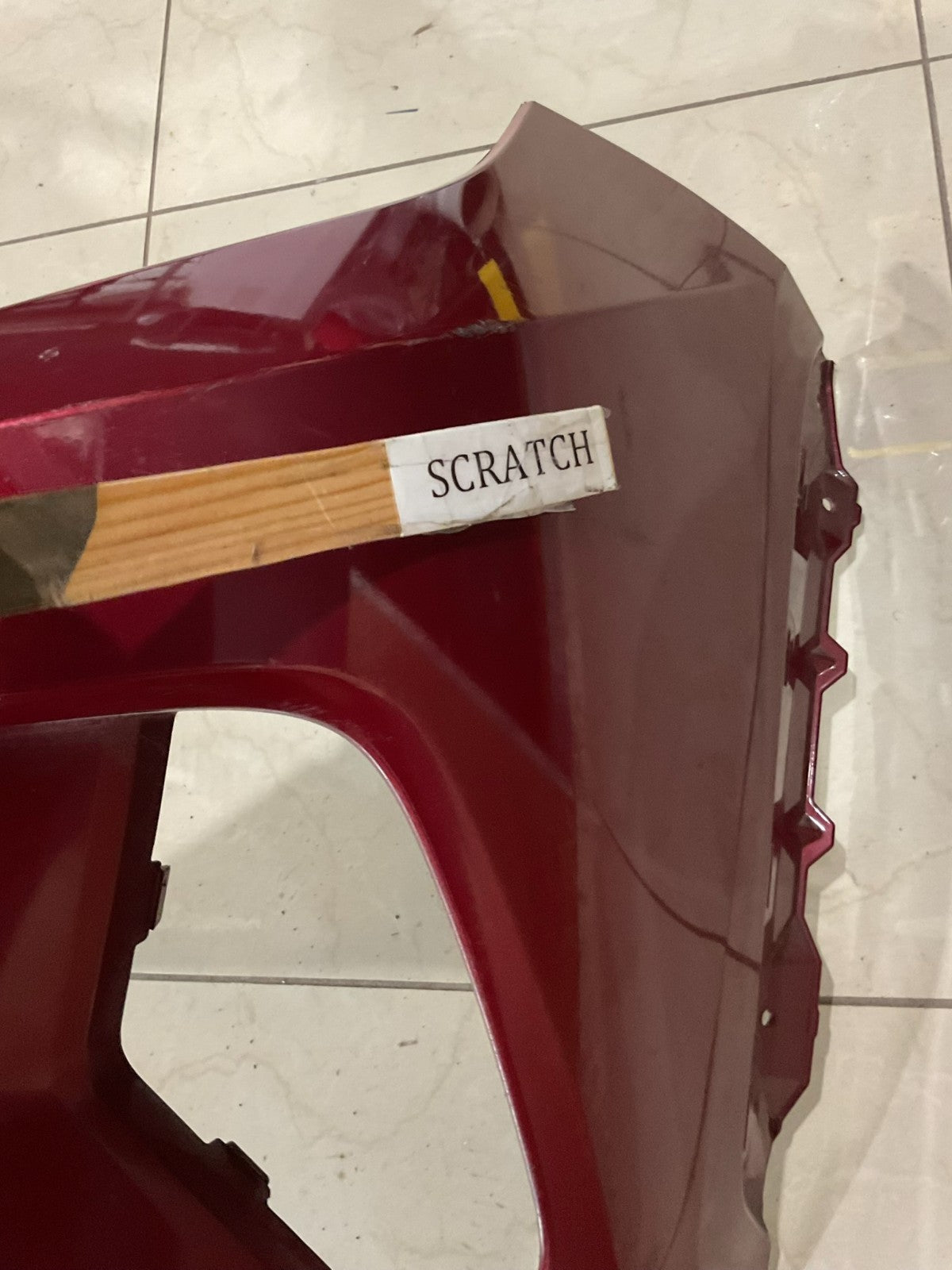Front Bumper Cover Red Toyota RAV4 2019-2021 52119 0r200 OEM