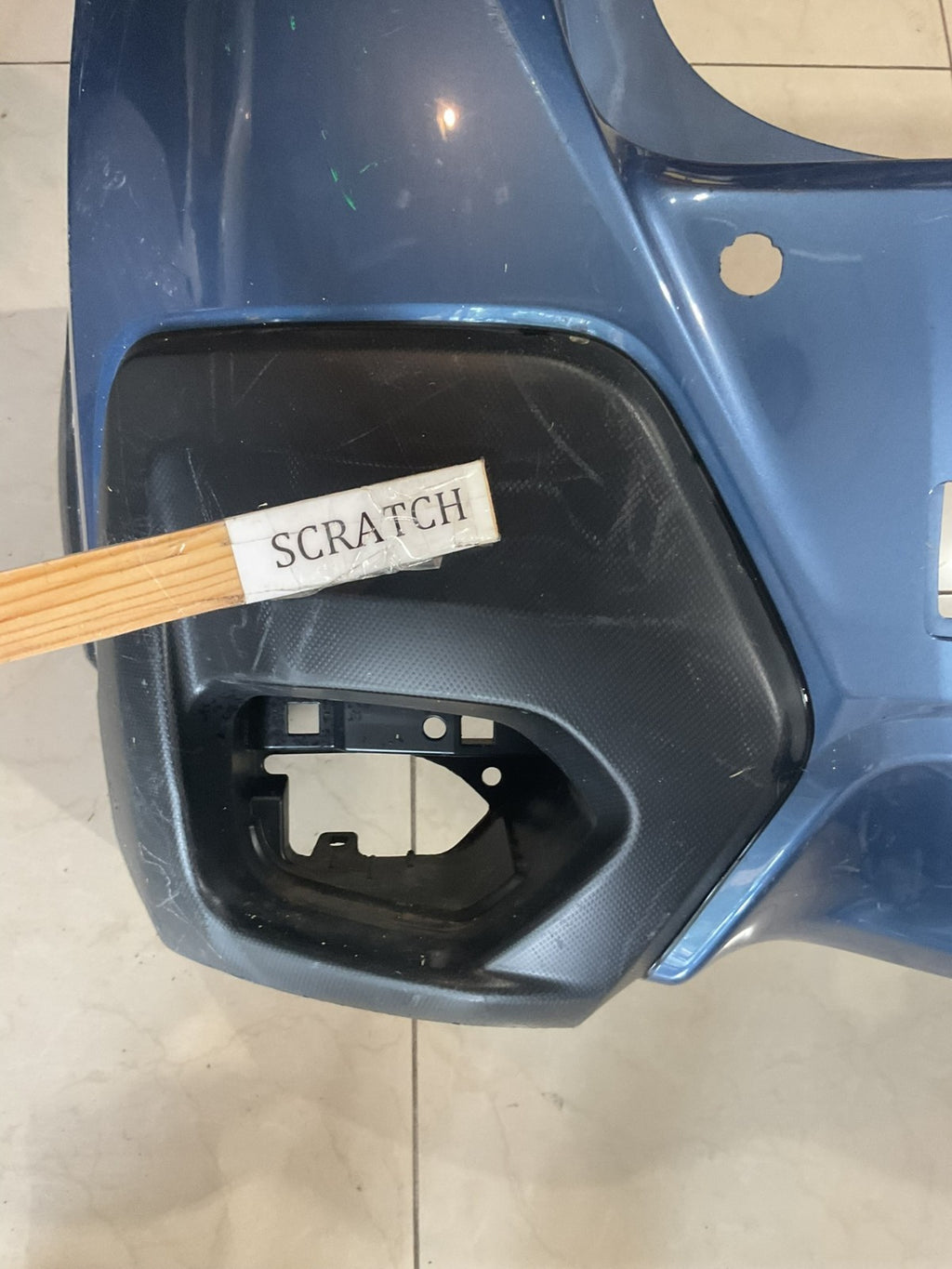 Rear Bumper Cover Blue Subaru CrossTrek 2018 2019 57704FL250 OEM