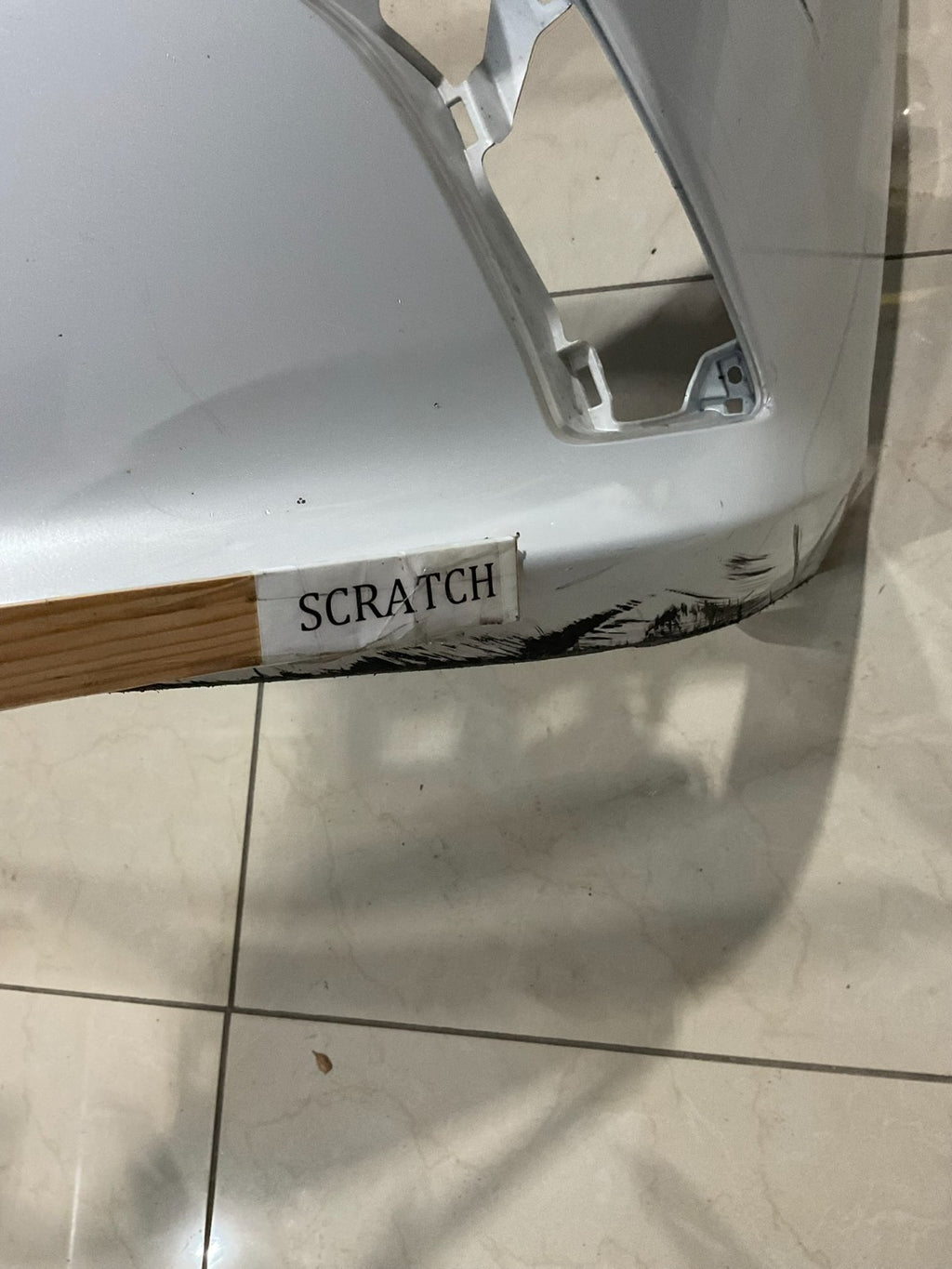 Front Bumper Cover White 2019 2020 Lexus ES350 Base Model 52119+06j00 OEM