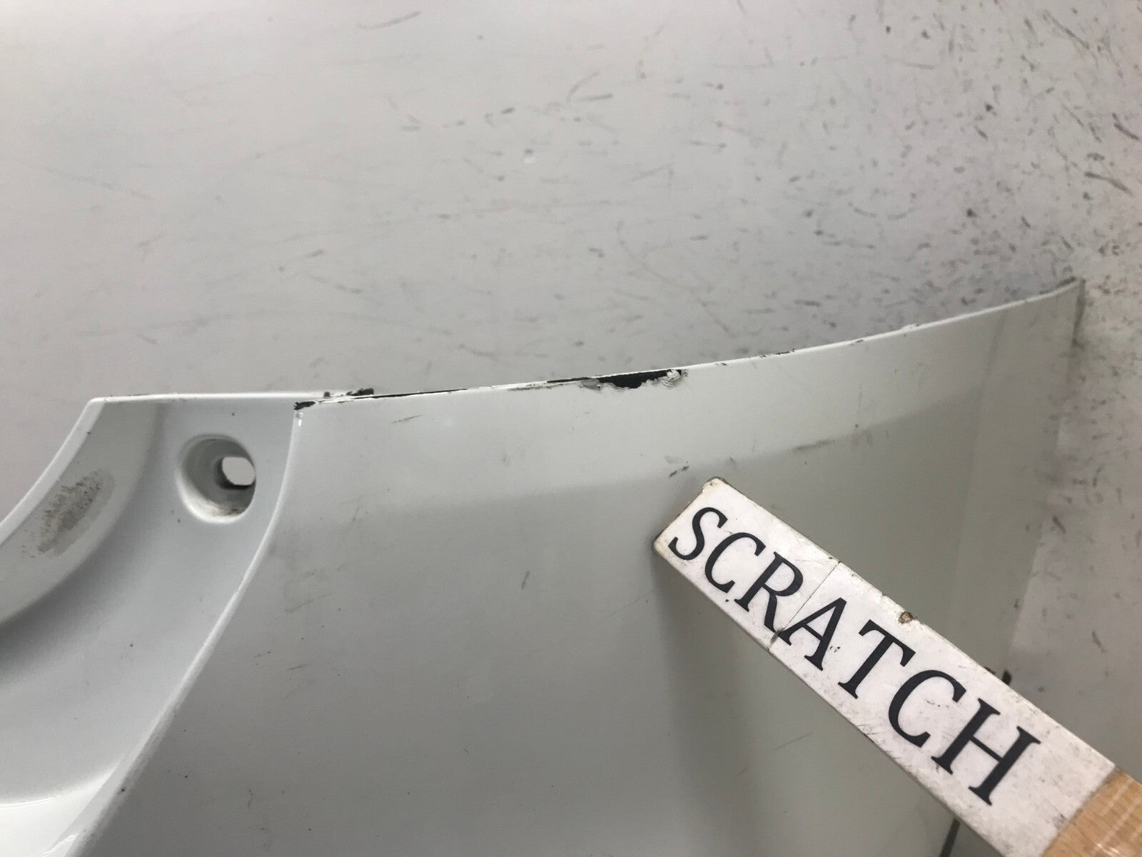Rear Bumper Cover White 2014-2016 Nissan Rogue S/SL/SV 85022-9TA0H OEM