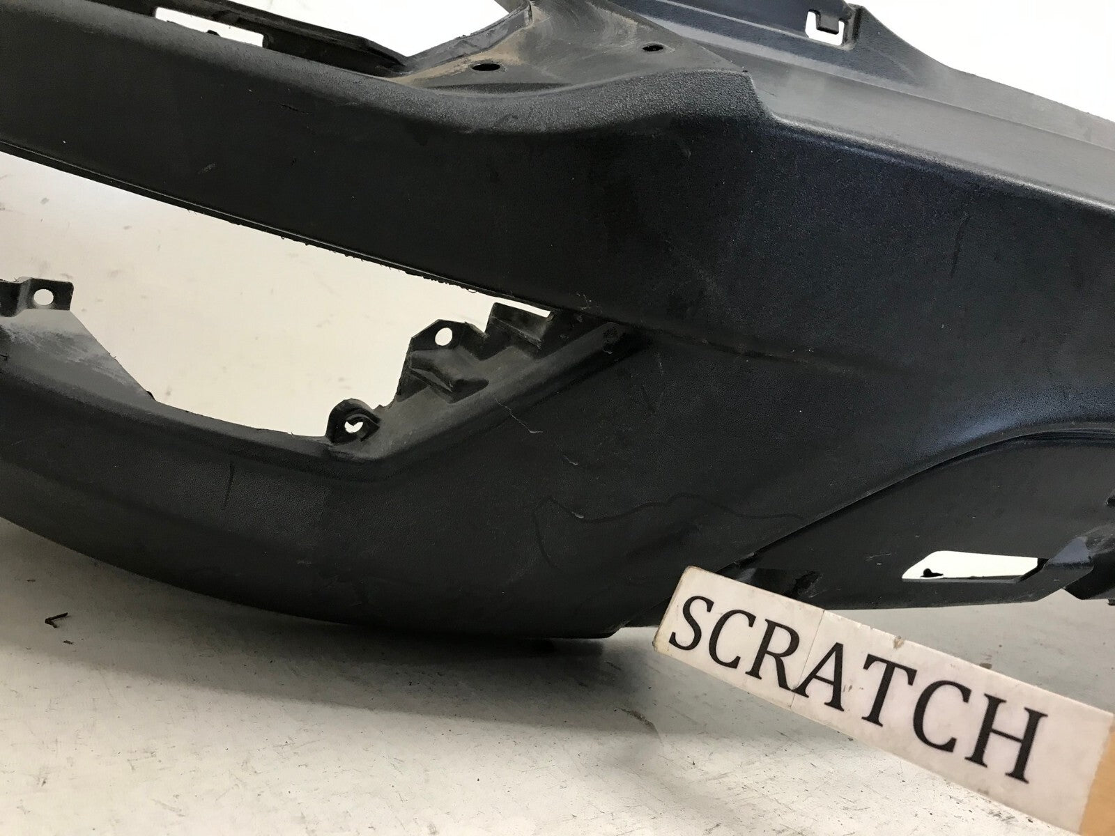 Rear Bumper Cover Ford Escape Black 2013-2015 CJ54-17D781-ACW OEM