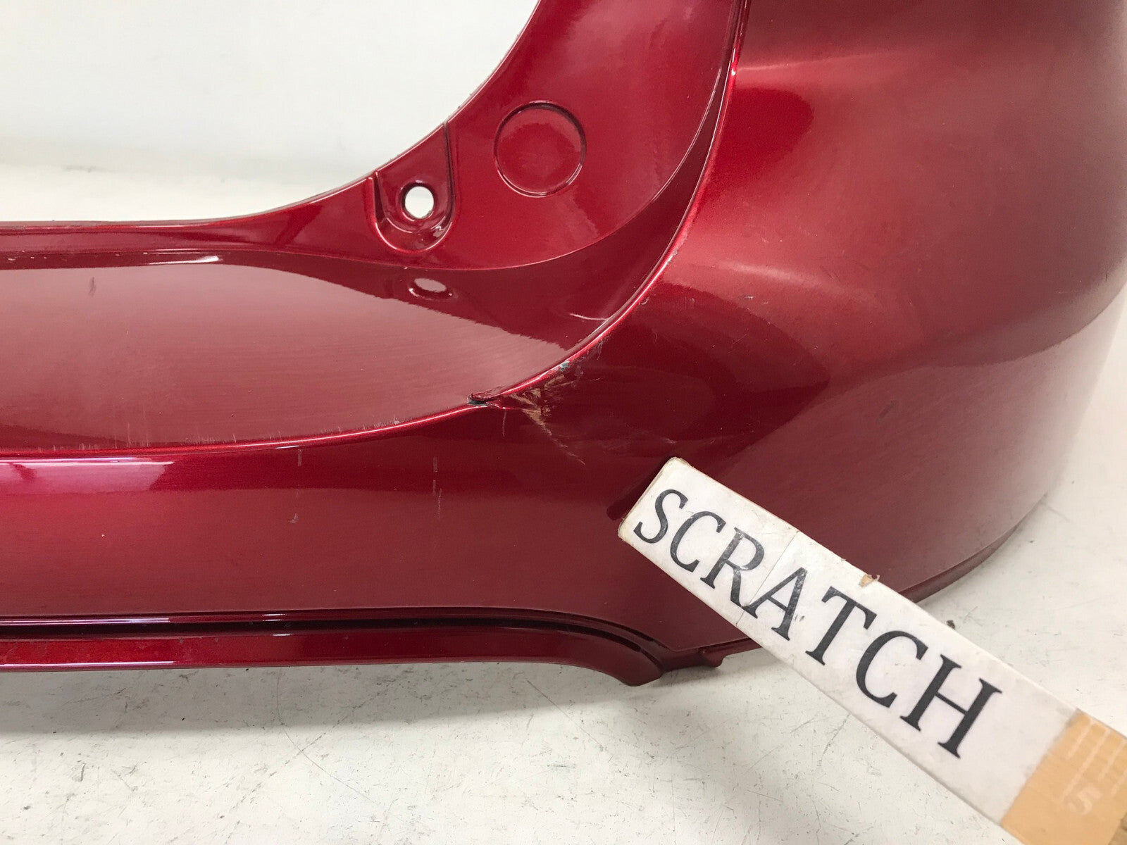 Rear Bumper Cover Ford Explorer Red 2011-2015 BB53-17D781-AHW OEM