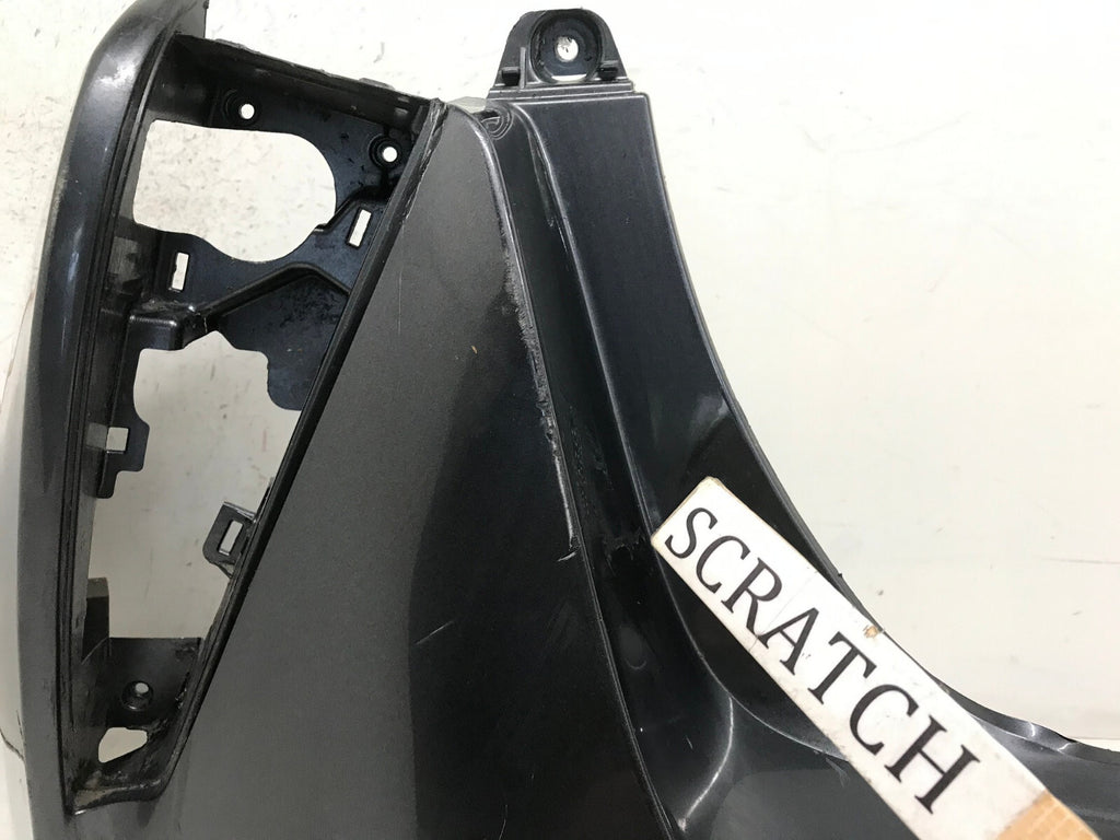 Rear Bumper Cover Gray Toyota Prius Two Three Four Eco 16-18 w/Sensor Holes OEM
