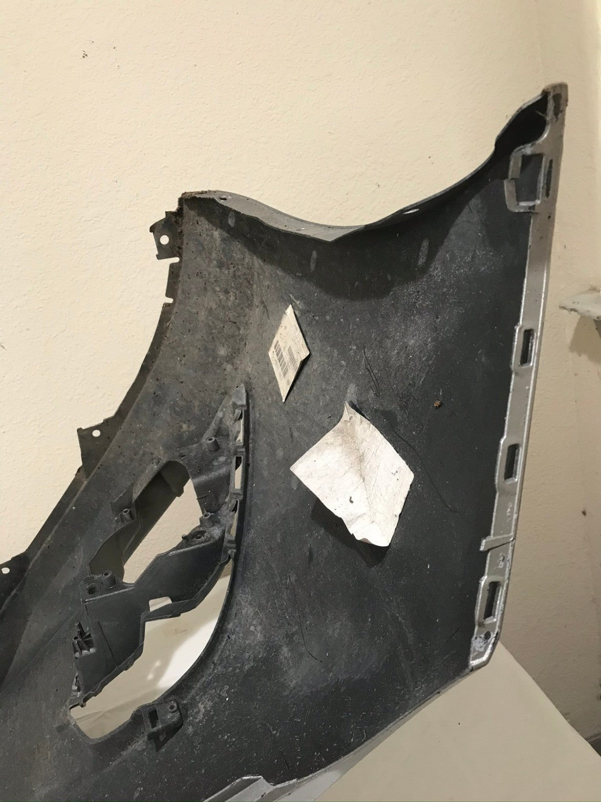 Front Bumper Cover Silver 2014 2015 2016 Mazda 3 Sedan CAPA