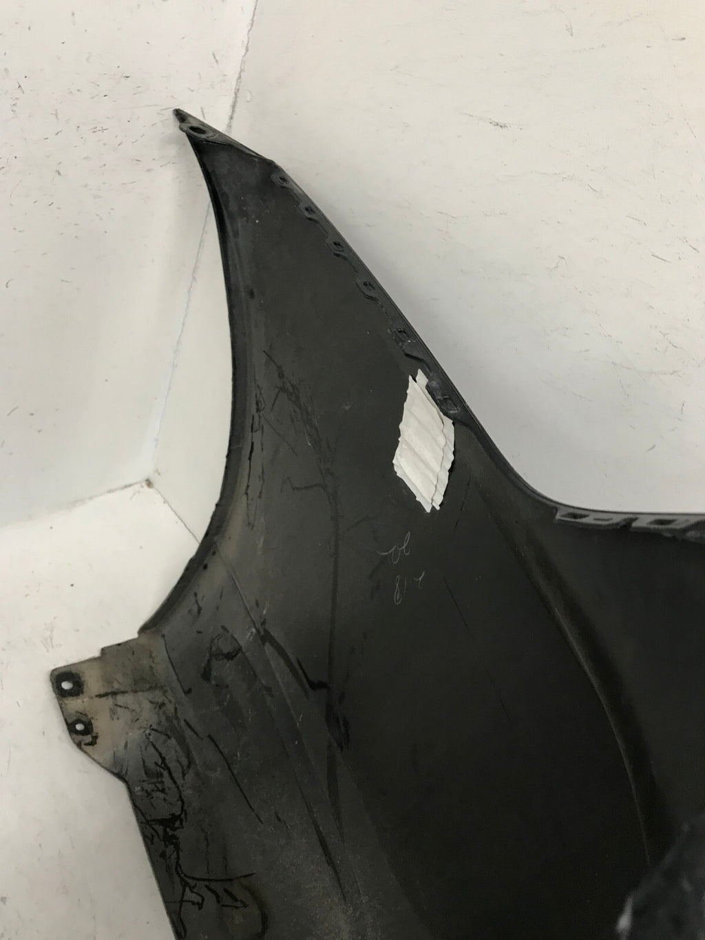 Rear Bumper LOCAL Nissan Pathfinder SV Platinum w/Sensor Holes Black 17 2018 OEM