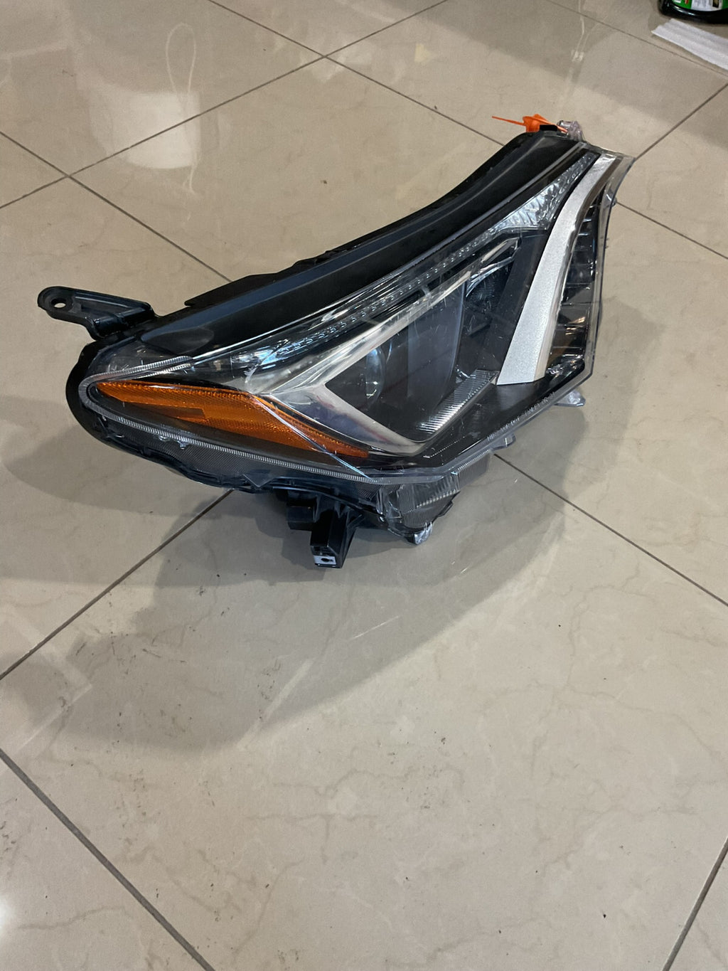 Headlight Headlamp Left Driver LH Black 2016-2018 Toyota RAV4 RAV4 2016-2018 OEM