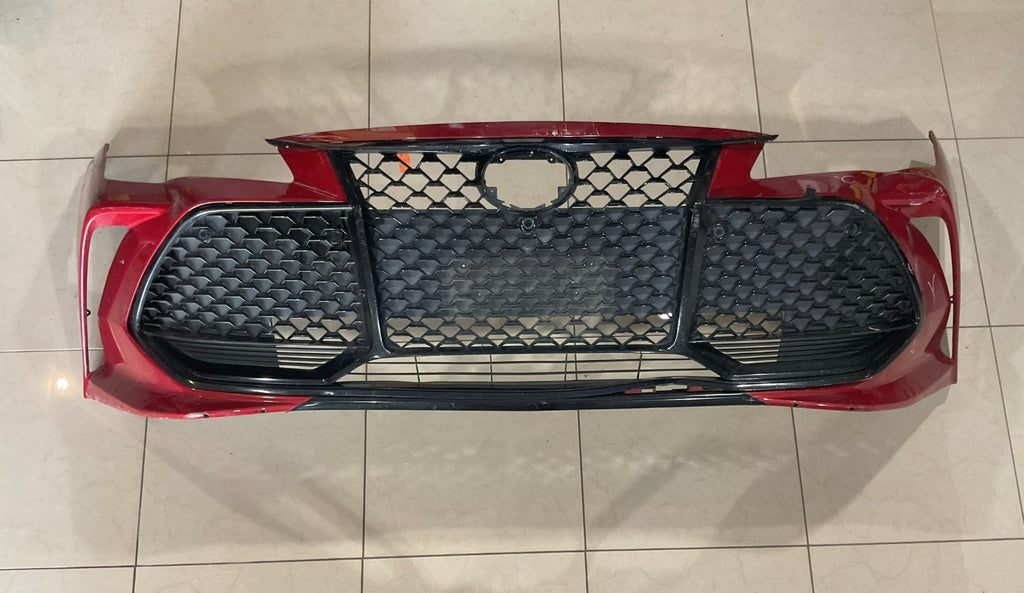Front Bumper Cover Red Toyota Avalon Base Touring 4X7 2019 52119+07090 OEM