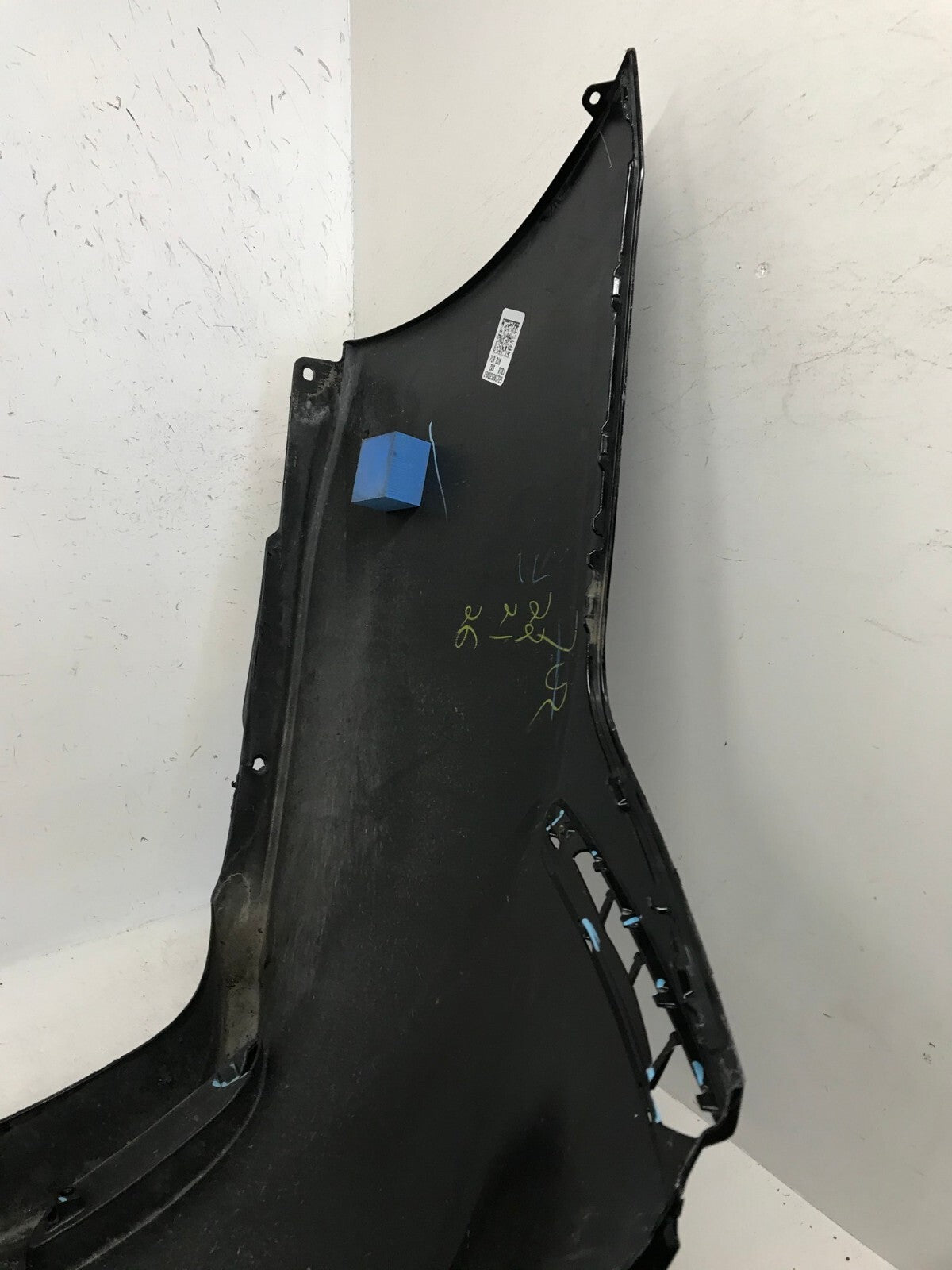 Rear Bumper Cover Toyota Camry SE XSE Hybrid SE w/Sensor Holes Black 18-19 OEM