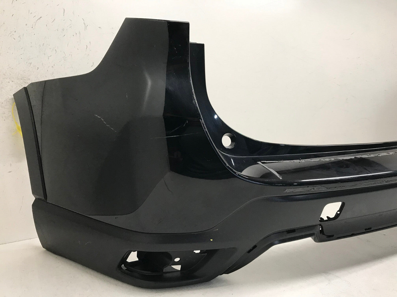 Rear Bumper Cover Subaru Forester Sport w/S Holes Black 2019 2020 57704SJ310 OEM