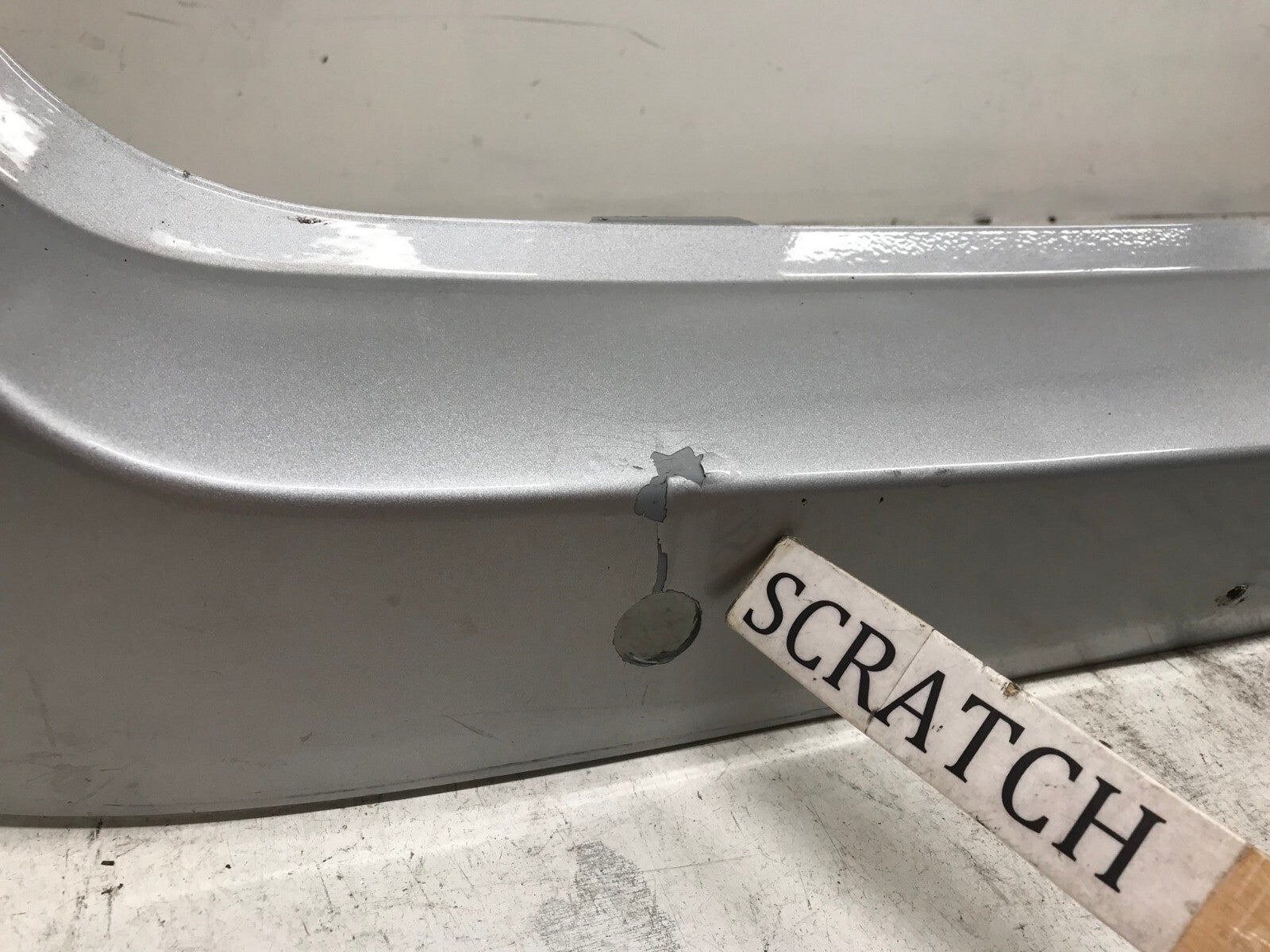 Front Upper Bumper Cover Silver 2004-2006 Ford F-150 4L3Z-17D957CA OEM